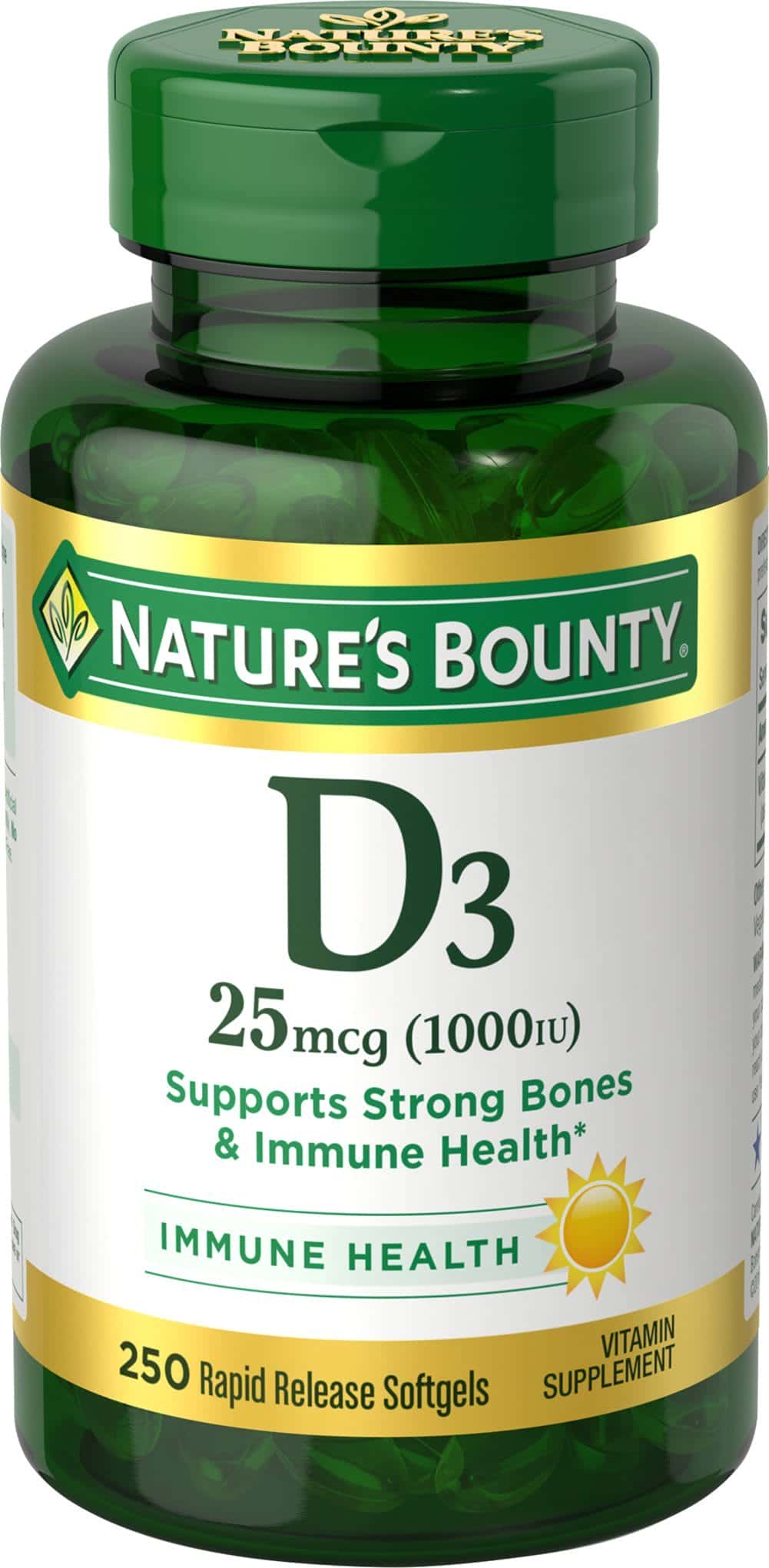 Nature's Bounty® Vitamina D 25 mcg (1000 UI)