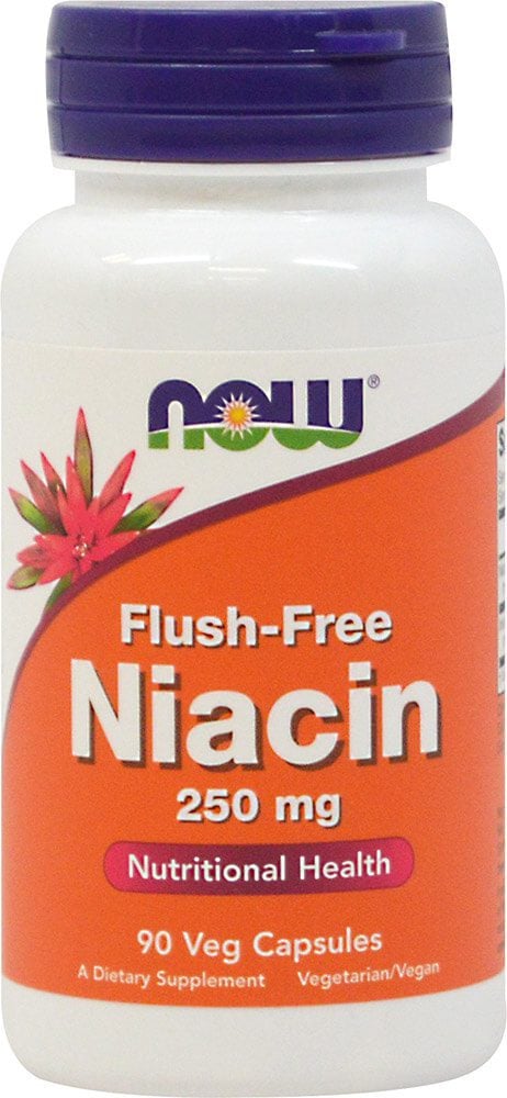 Niacina sin enjuague 250 mg