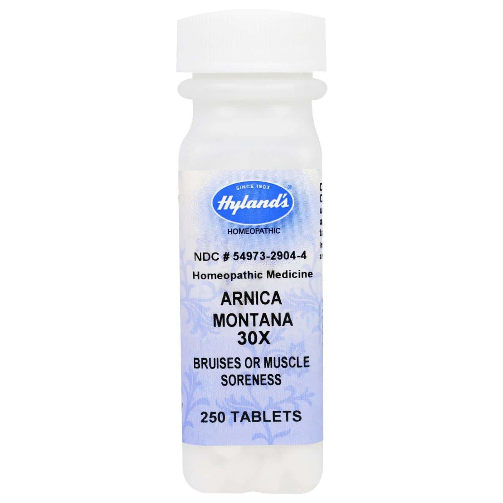 Hyland's, Árnica Montana 30X, 250 tabletas