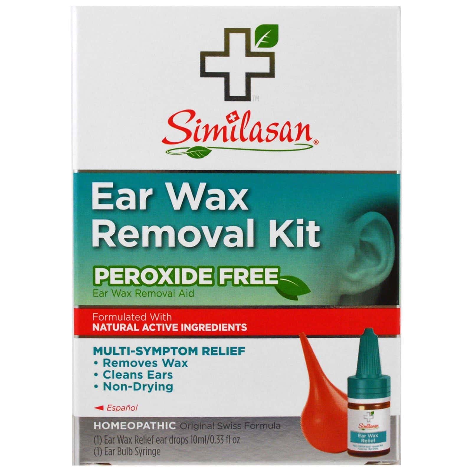 Similasan, Ayuda para remover la cera del oído, 0,33 oz (10 ml)