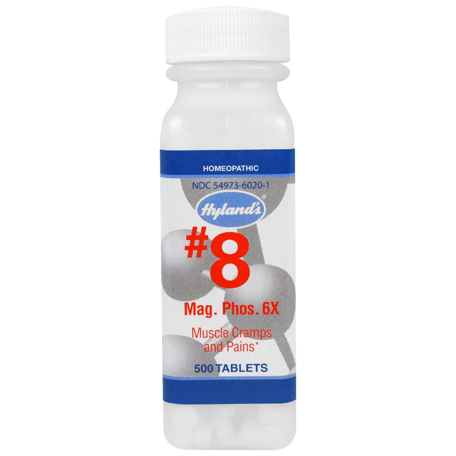 Hyland's, #8 Mag. Phos. 6X, 500 Tabletas