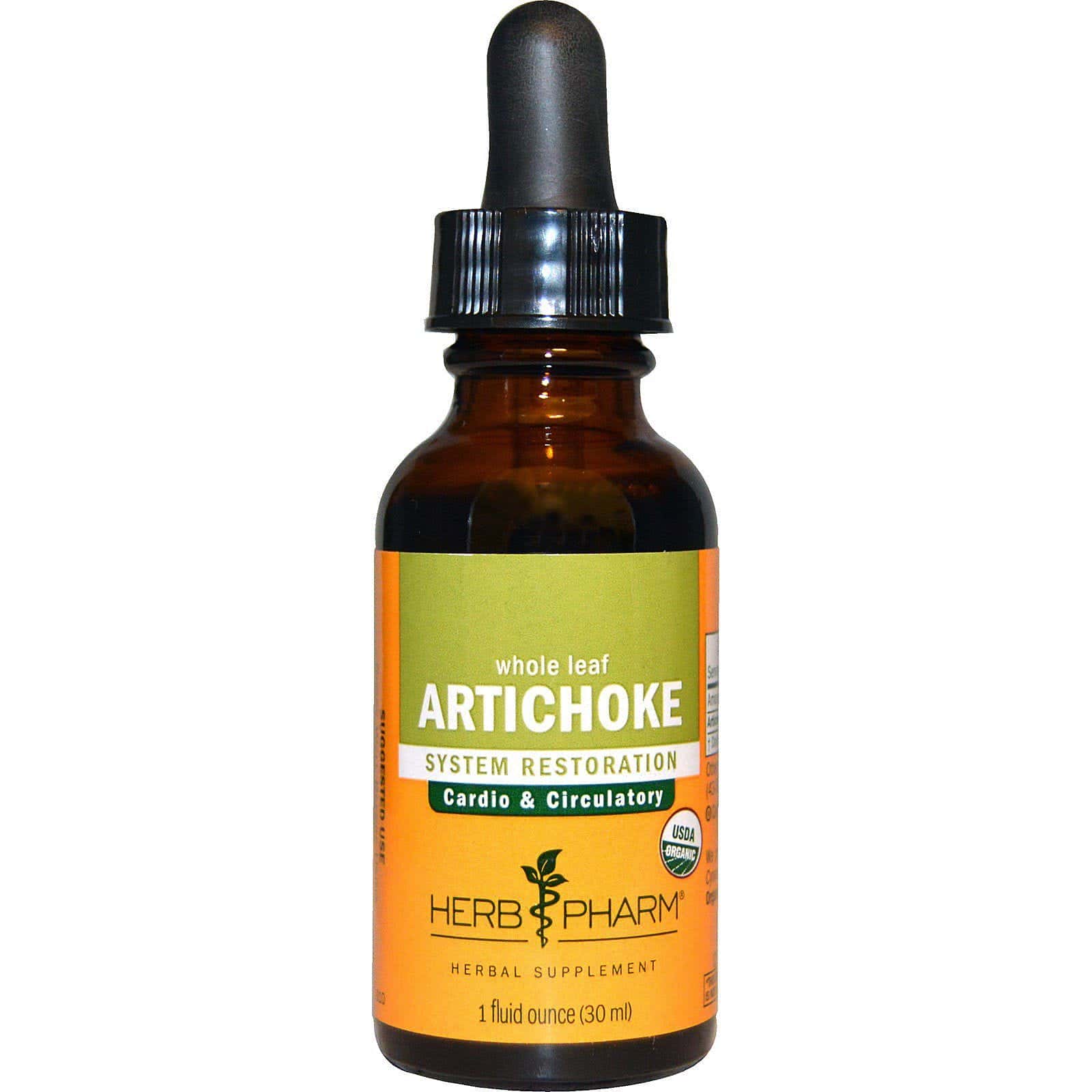 Herb Pharm, Alcachofa, Todo Hojas, 1 fl oz (30 ml)