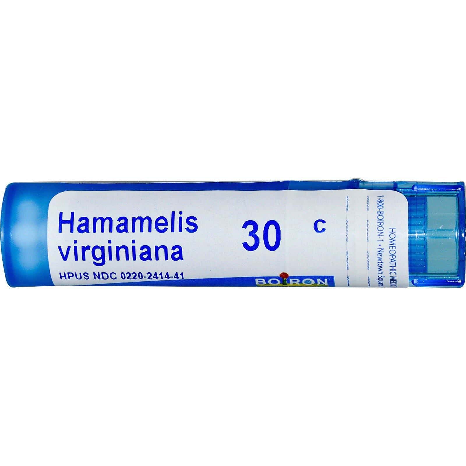 Boiron, Single Remedies, Hamamelis virginiana, 30C, apróx. 80 gránulos