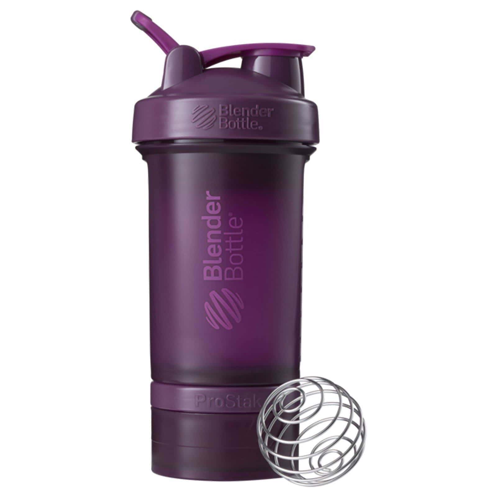 Blender Bottle, BlenderBottle, ProStak, ciruela, 22 oz