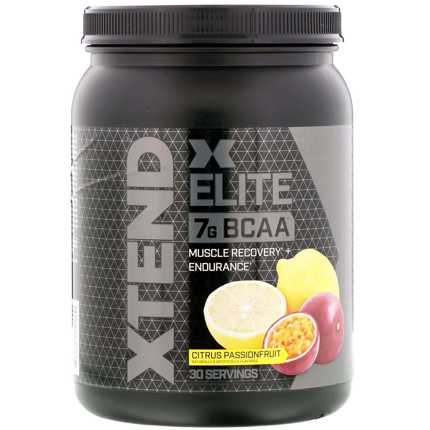 Xtend, Elite, 7 g de BCAA, Maracuyá y cítricos, 540 g (1,19 lb)