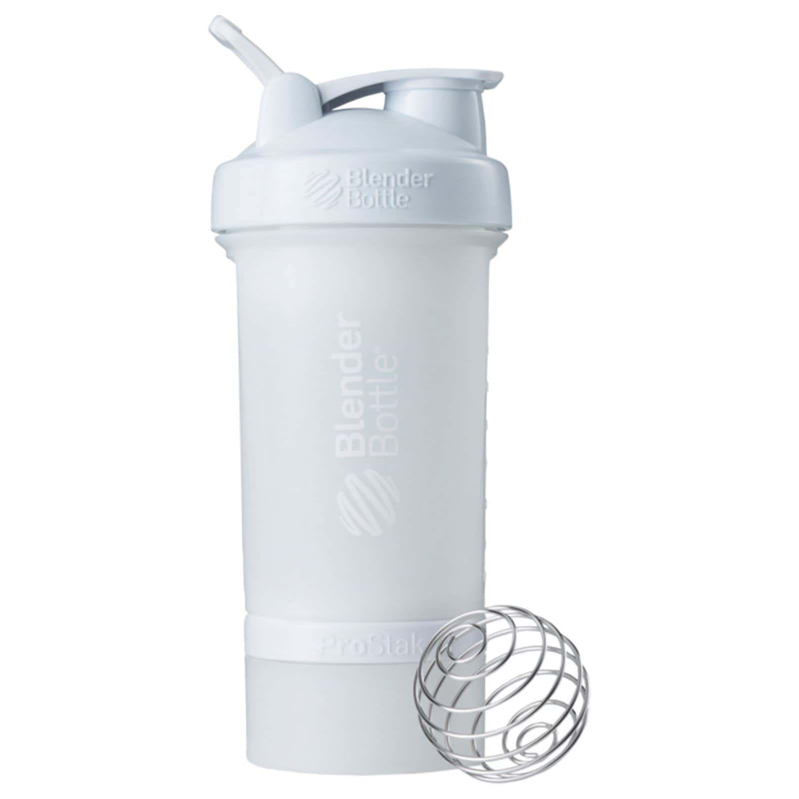 Blender Bottle, BlenderBottle, ProStak, blanca, 22 oz