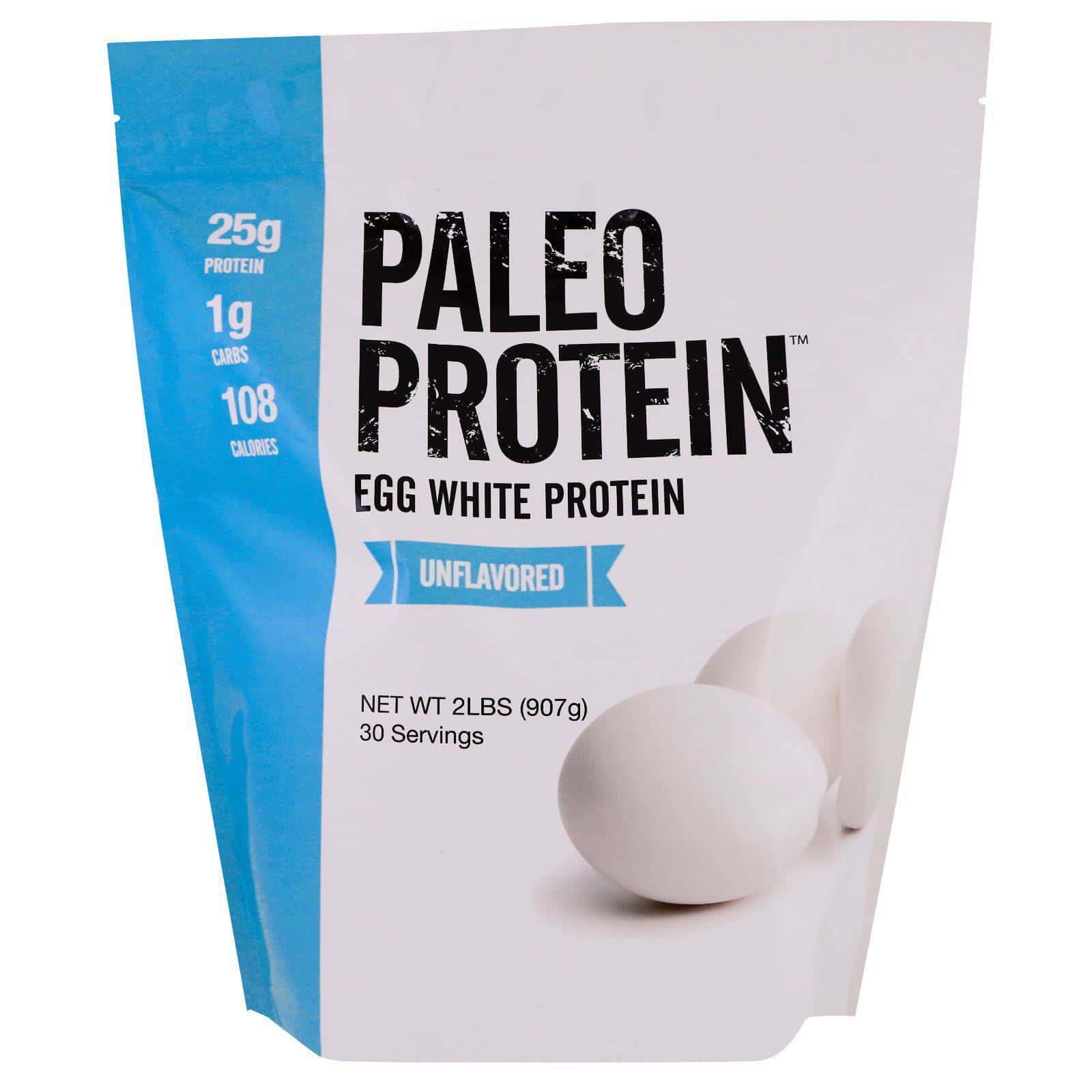 Julian Bakery, Paleo Protein, Proteína de clara de huevo, Sin sabor, 2 lbs (907 g)