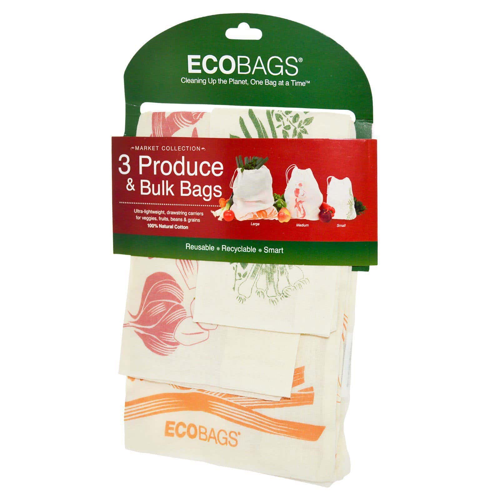 ECOBAGS, Bolsas para productos y bultos, 3 bolsas