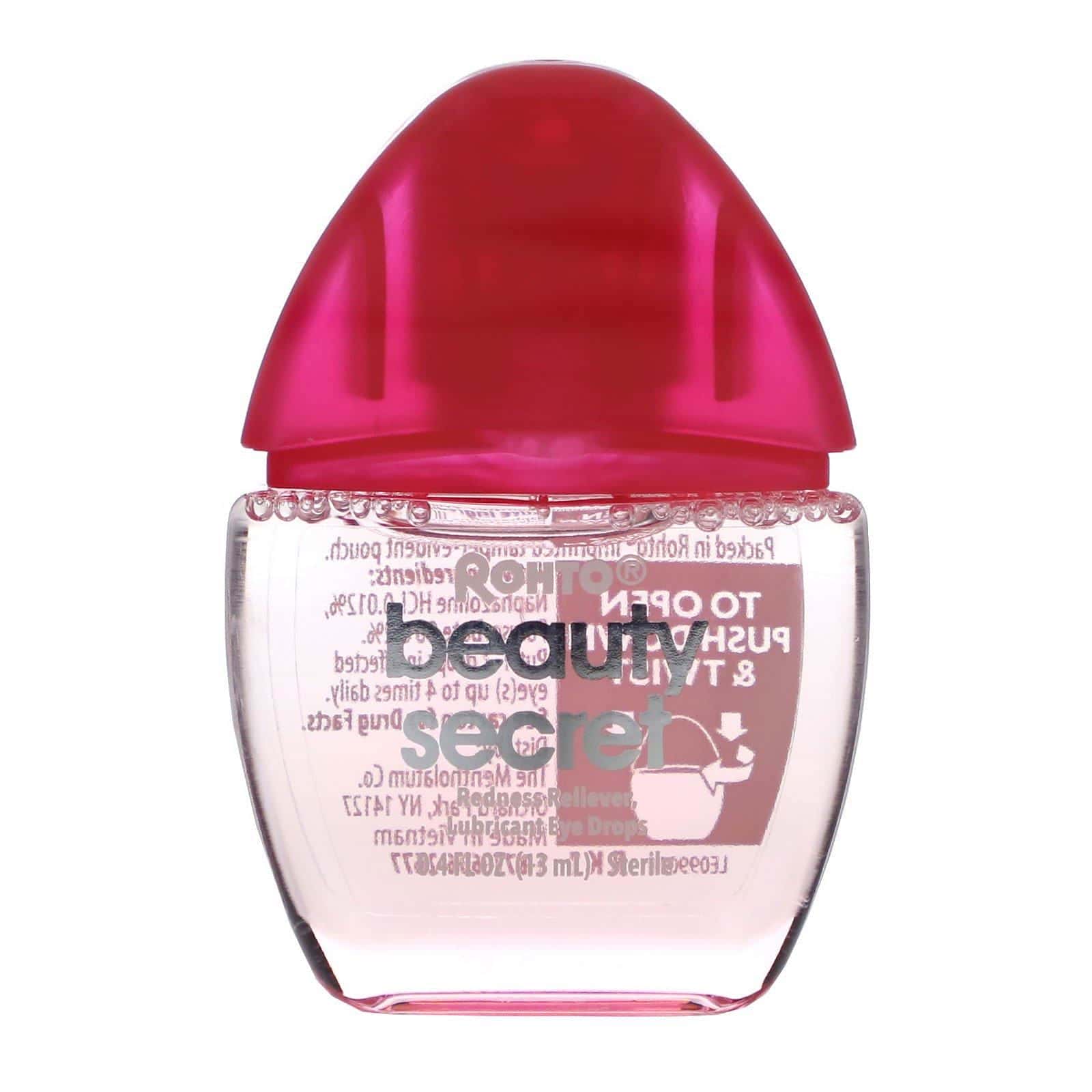 Rohto, Beauty Secret, Redness Reliever, Lubricant Eye Drops, 0.4 fl oz (13 ml)