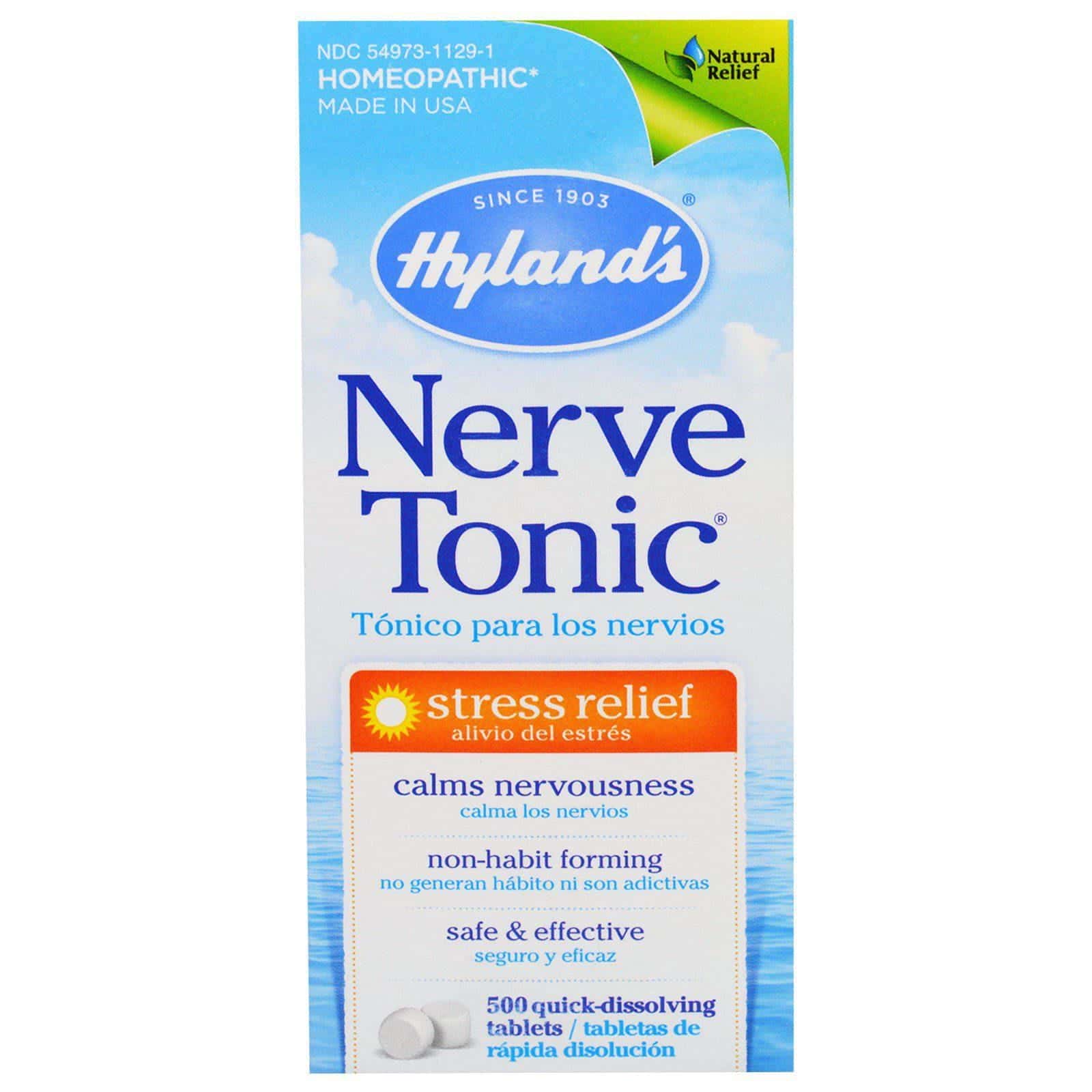 Hyland's, Nerve Tonic, 500 Quick-Dissolving Tablets