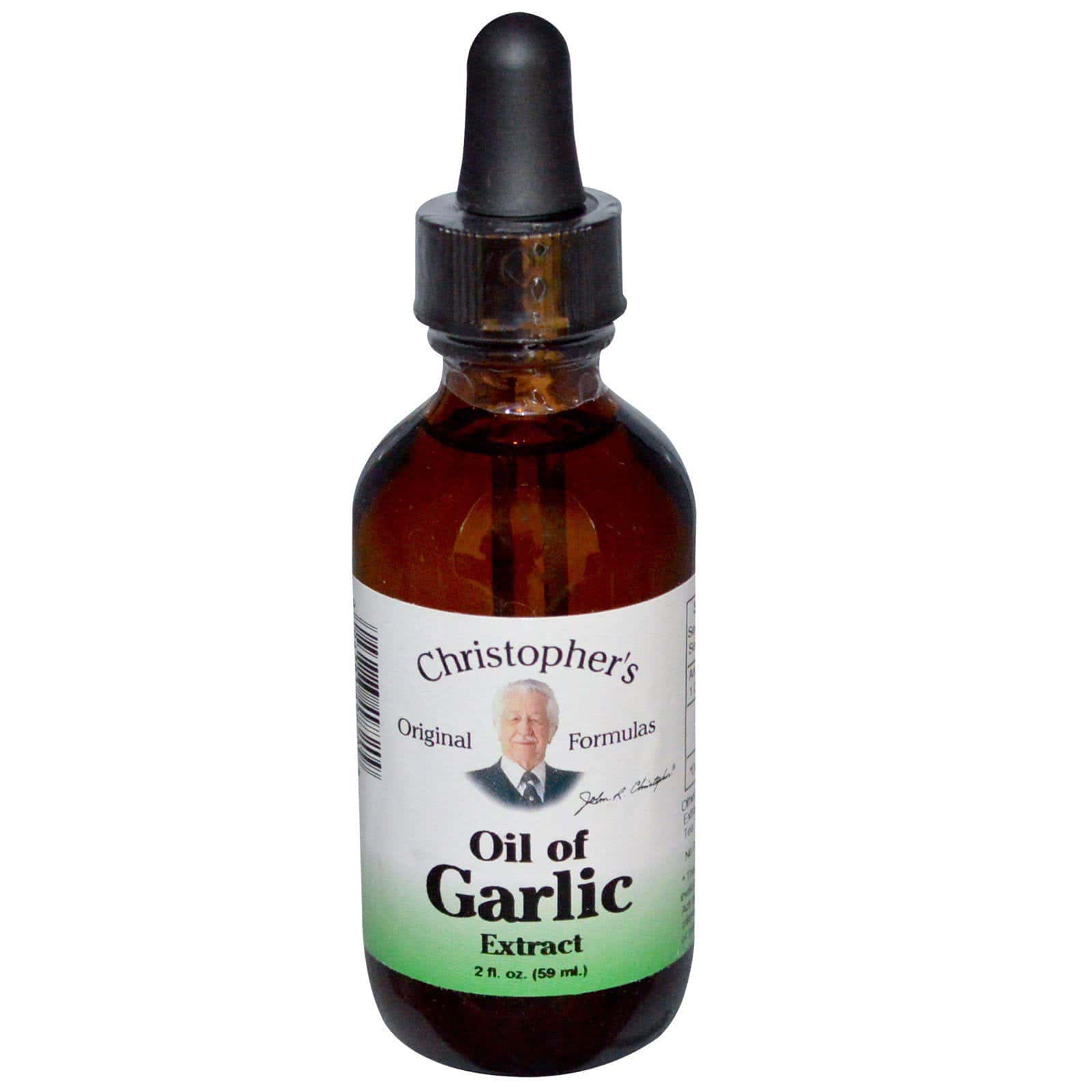 Christopher's Original Formulas, Aceite de Extracto de Ajo, 2 fl oz (59 ml)