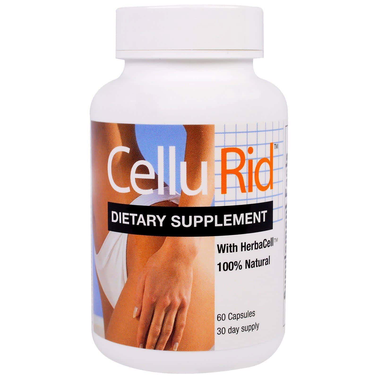 BioTech, Fórmula para Controlar la Celulitis, CelluRid, 60 Cápsulas