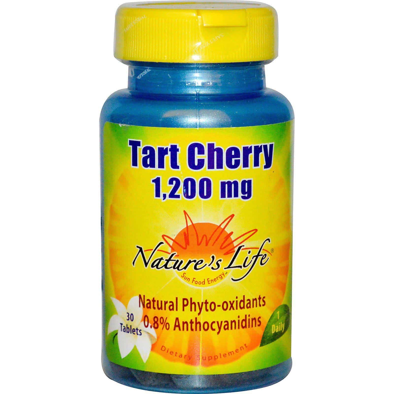 Nature's Life, Cereza Agria, 1,200 mg, 30 Tabletas