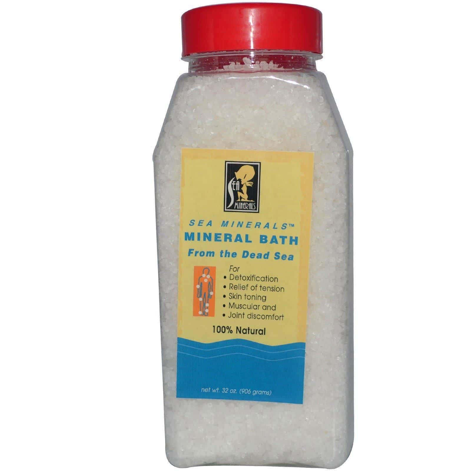 Sea Minerals, Mineral Bath Salt (Sal de baño mineral), 32 oz (906 g)