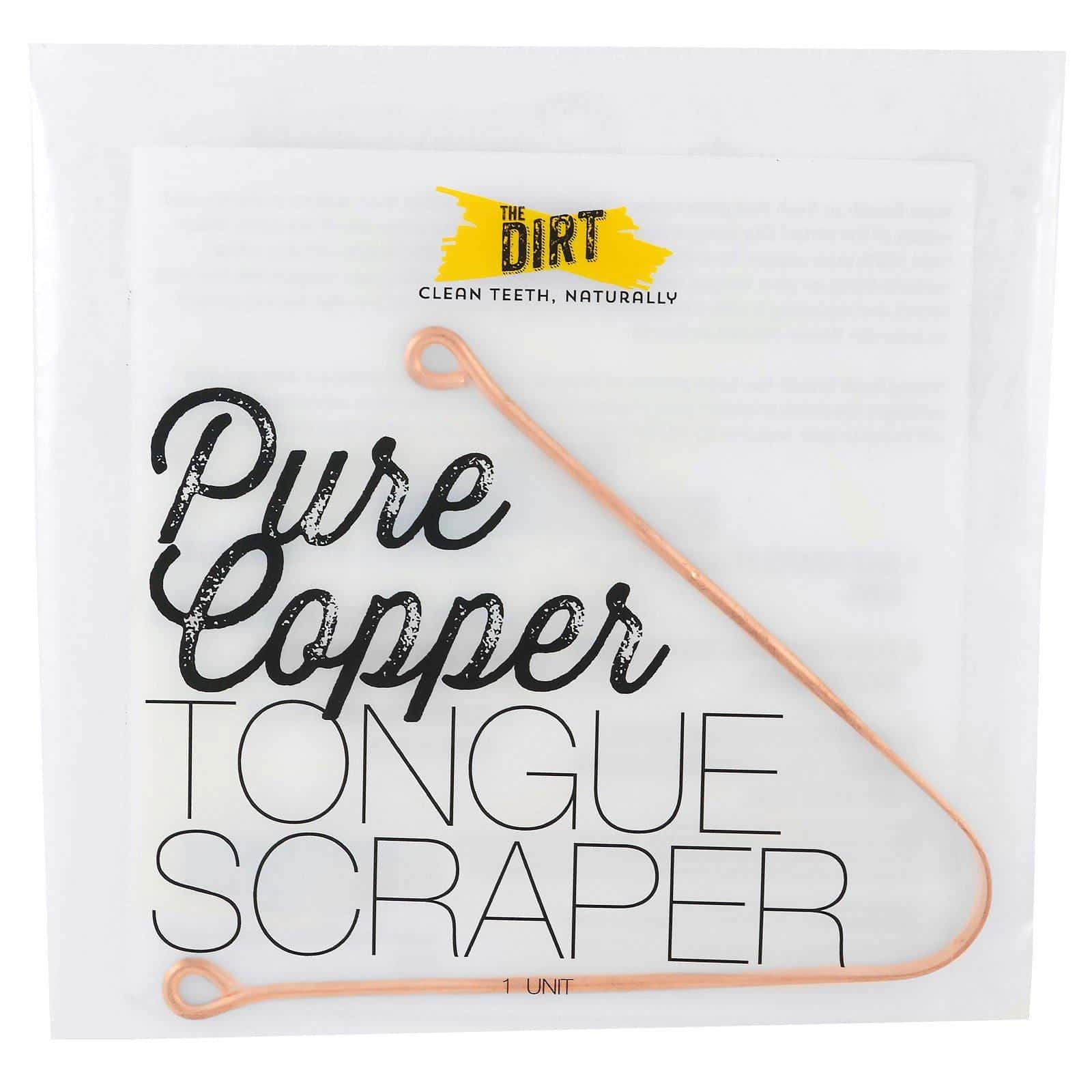 The Dirt, Cobre puro, raspador de lengua, 1 pieza