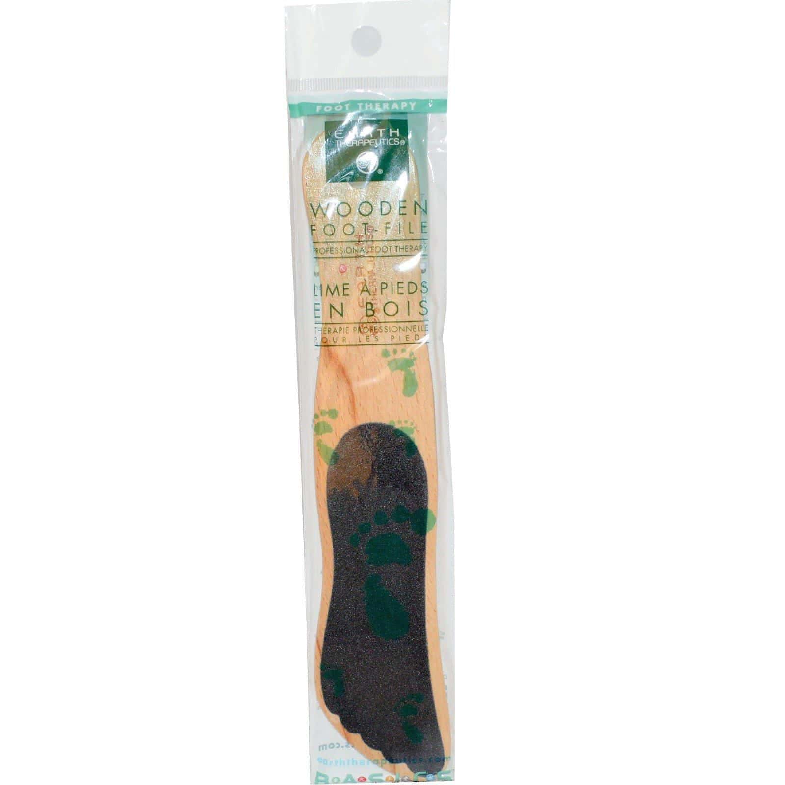 Earth Therapeutics, Basics, lima de madera para pies, 1 lima
