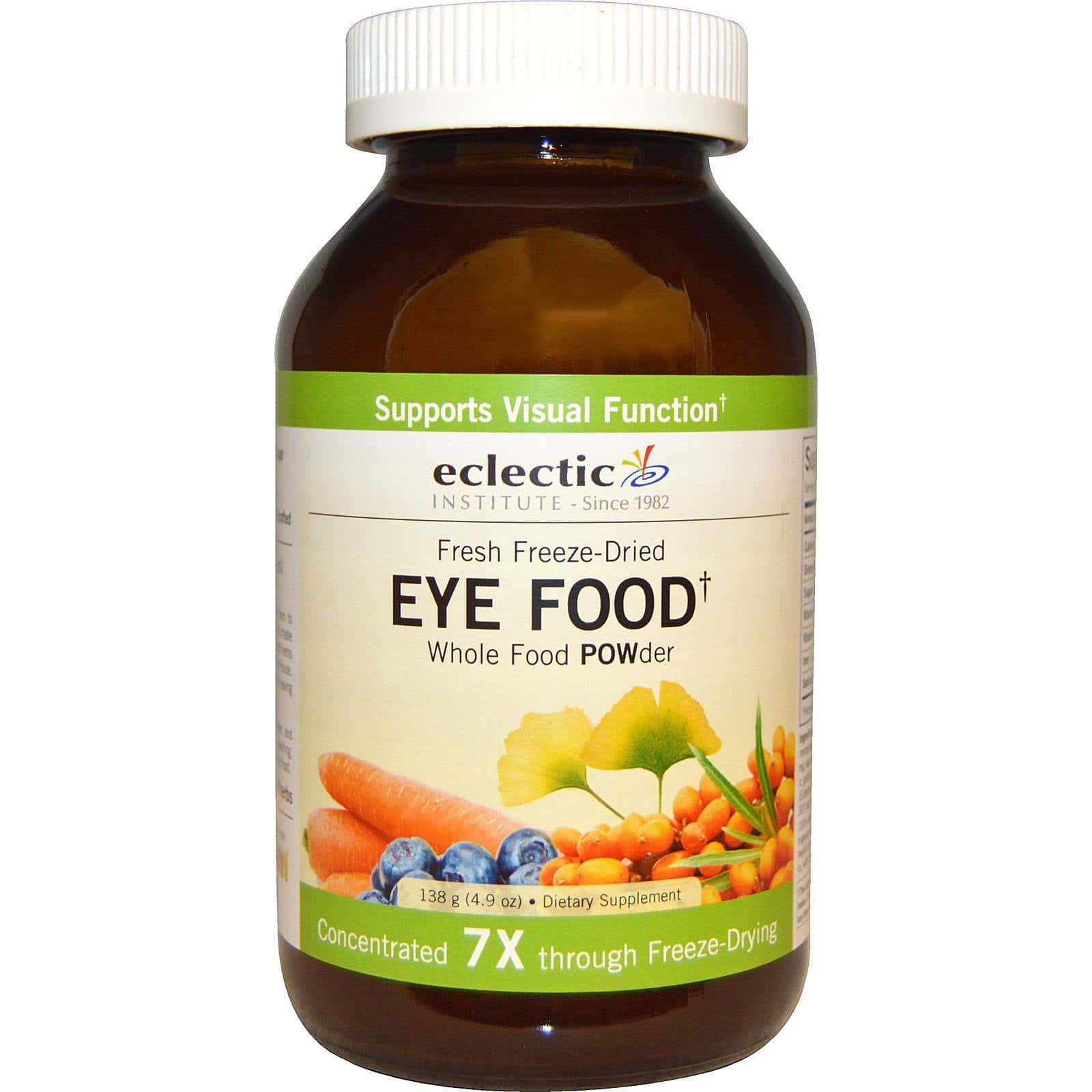 Eclectic Institute, Eye Food POW-der (Alimento en Polvo para los Ojos), 4.9 oz (138 g)
