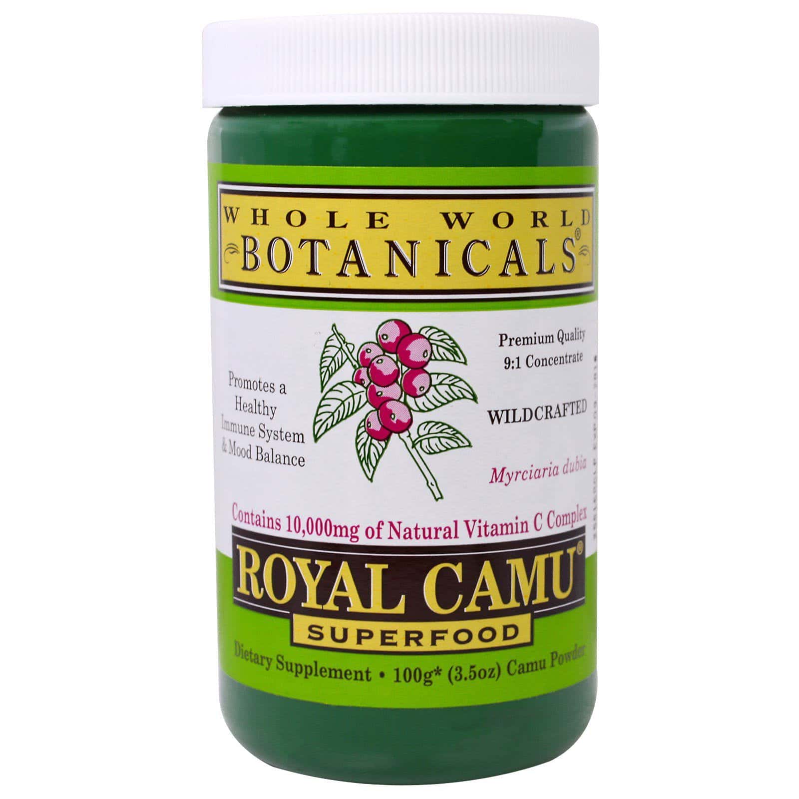 Whole World Botanicals, Polvo de Camu Real, 3.5 oz (100 g)