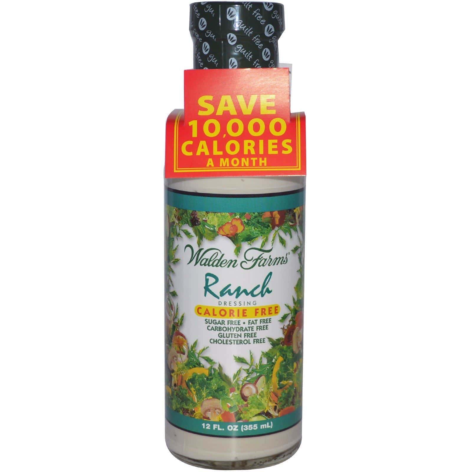 Walden Farms, Aderezo ranch, 12 fl oz (355 ml)