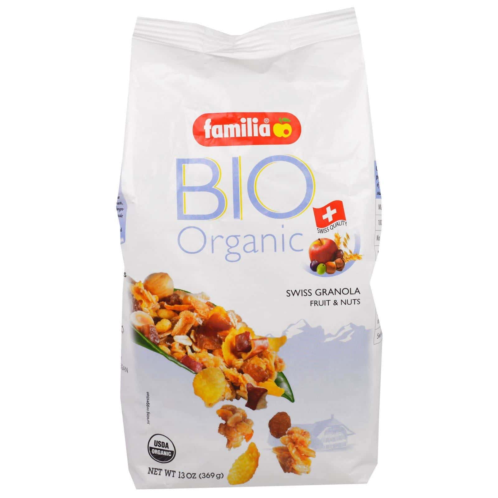 Familia, Bio Organicá, granola suiza, frutas y nueces, 13 onzas (369 g)
