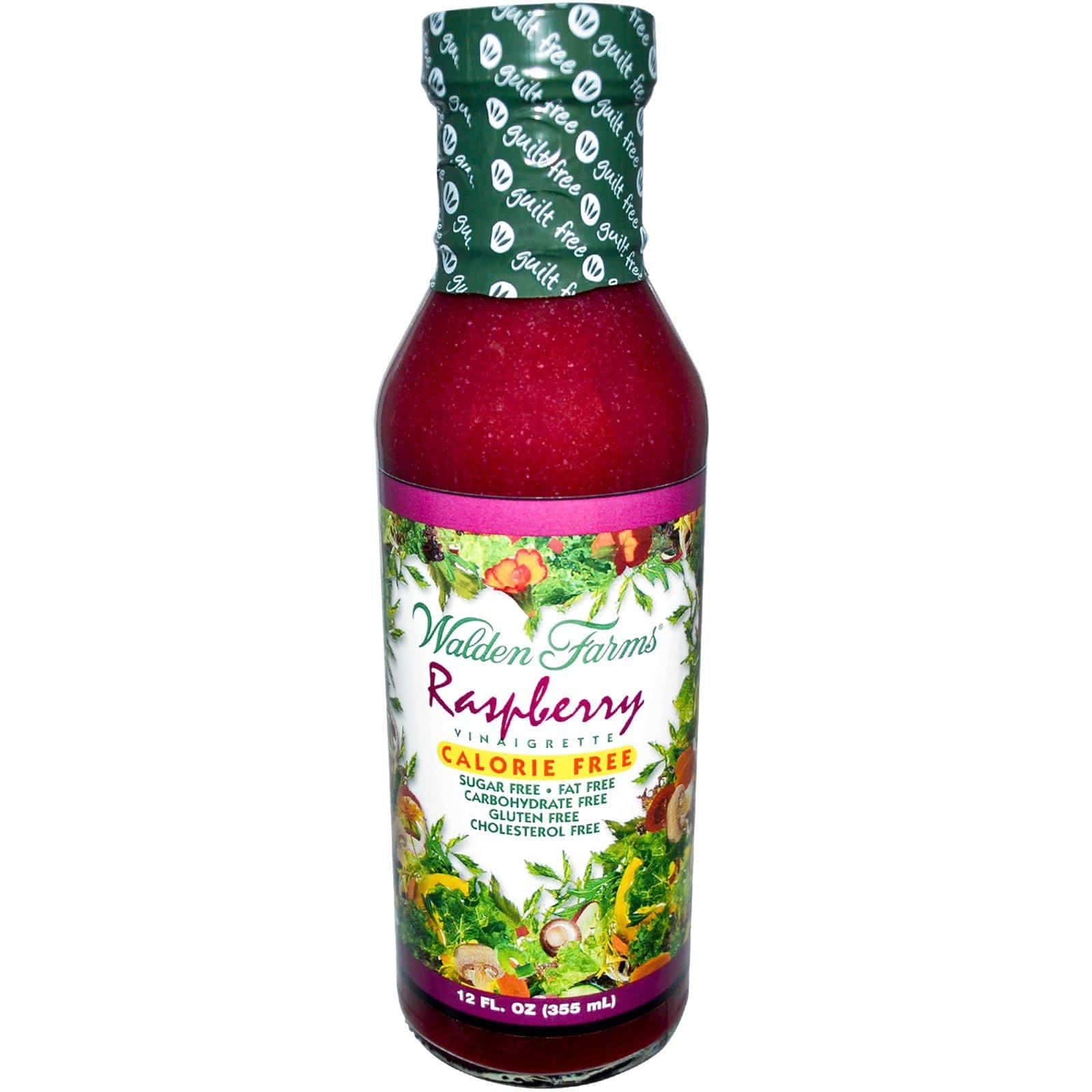 Walden Farms, Vinagreta de Frambuesa, 12 fl oz (355 ml)