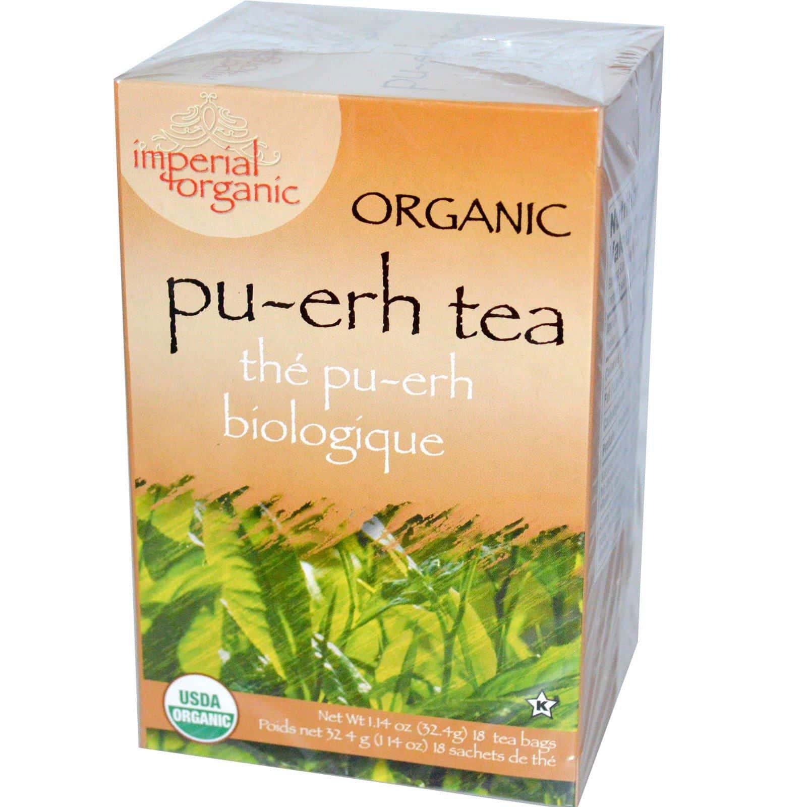 Uncle Lee's Tea, Té Pu-erh Orgánico, 18 Bolsitas de Té, 1.14 oz (32.4 g)