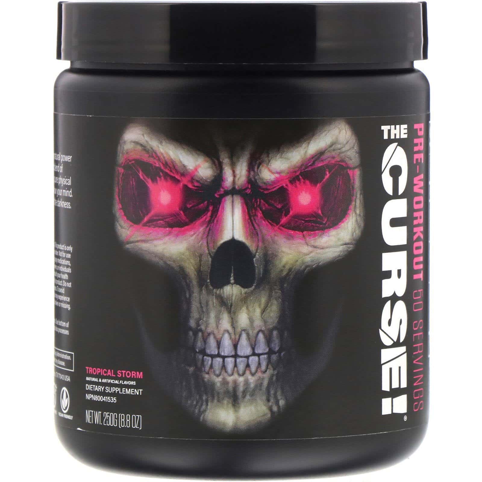 JNX Sports, The Curse, Preentrenamiento, Tormenta tropical, 250 g (8,8 oz)