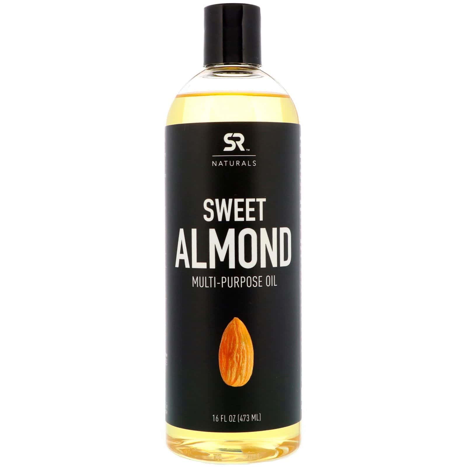 Sports Research, Aceite de almendra dulce multipropósito, 16 fl oz (473 ml)