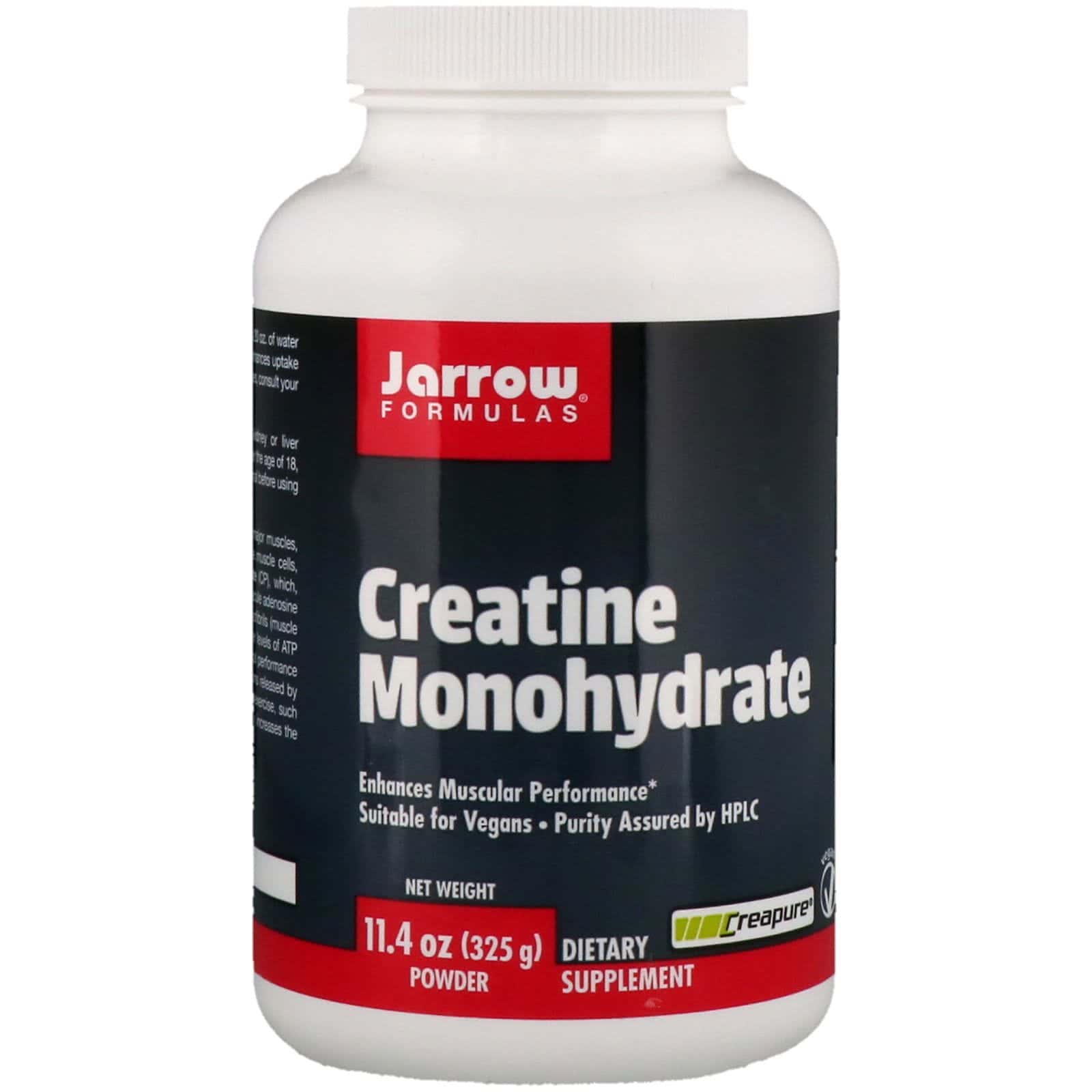 Jarrow Formulas, Monohidrato de creatina en polvo, 11,4 oz (325 g)