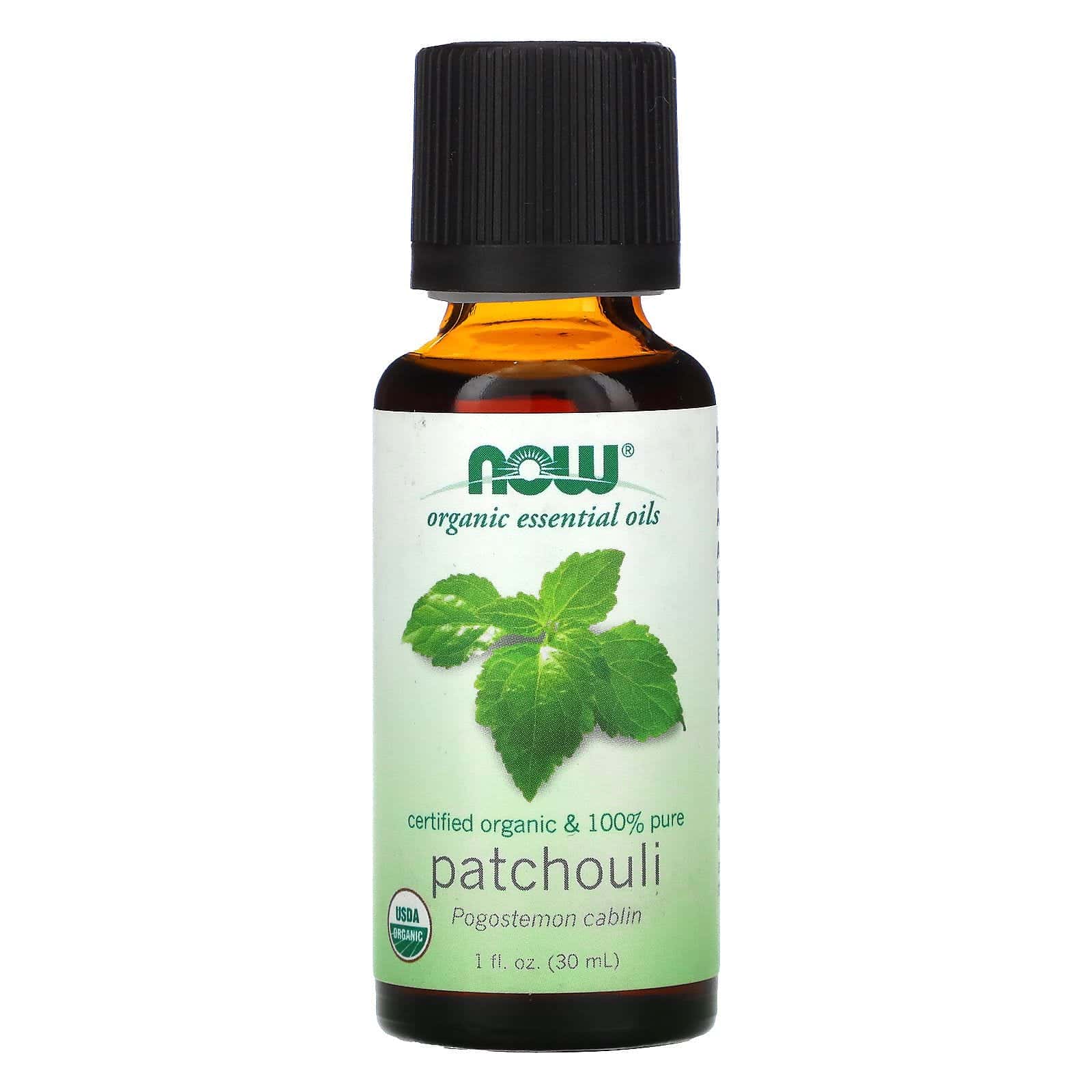 Now Foods, Aceites esenciales orgánicos, pachuli, 30 ml (1 oz. líq.)