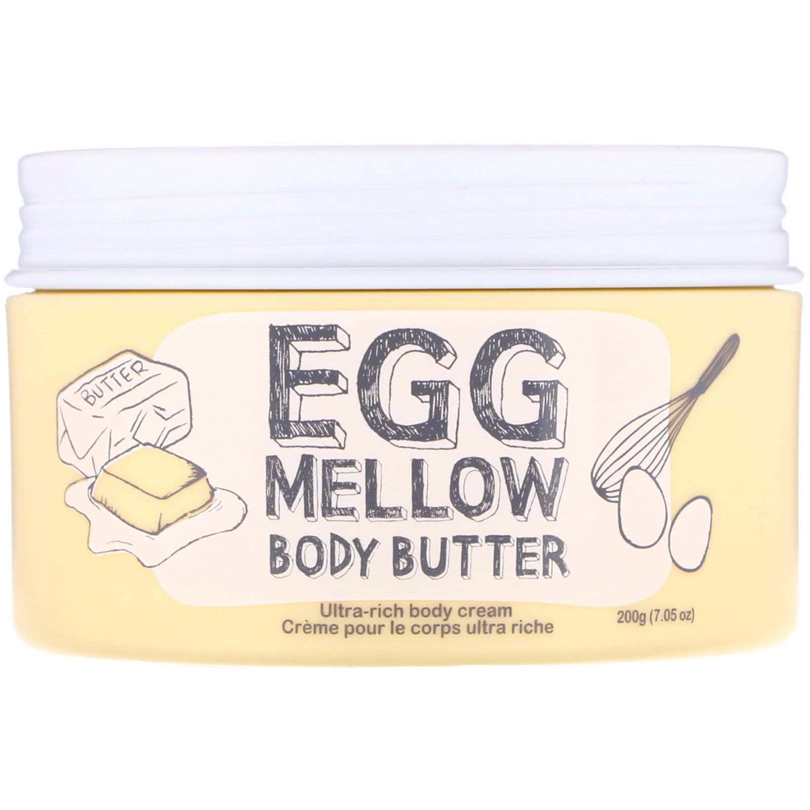 Too Cool for School, Manteca suavizante para el cuerpo con huevo, 7,05 oz (200 g)