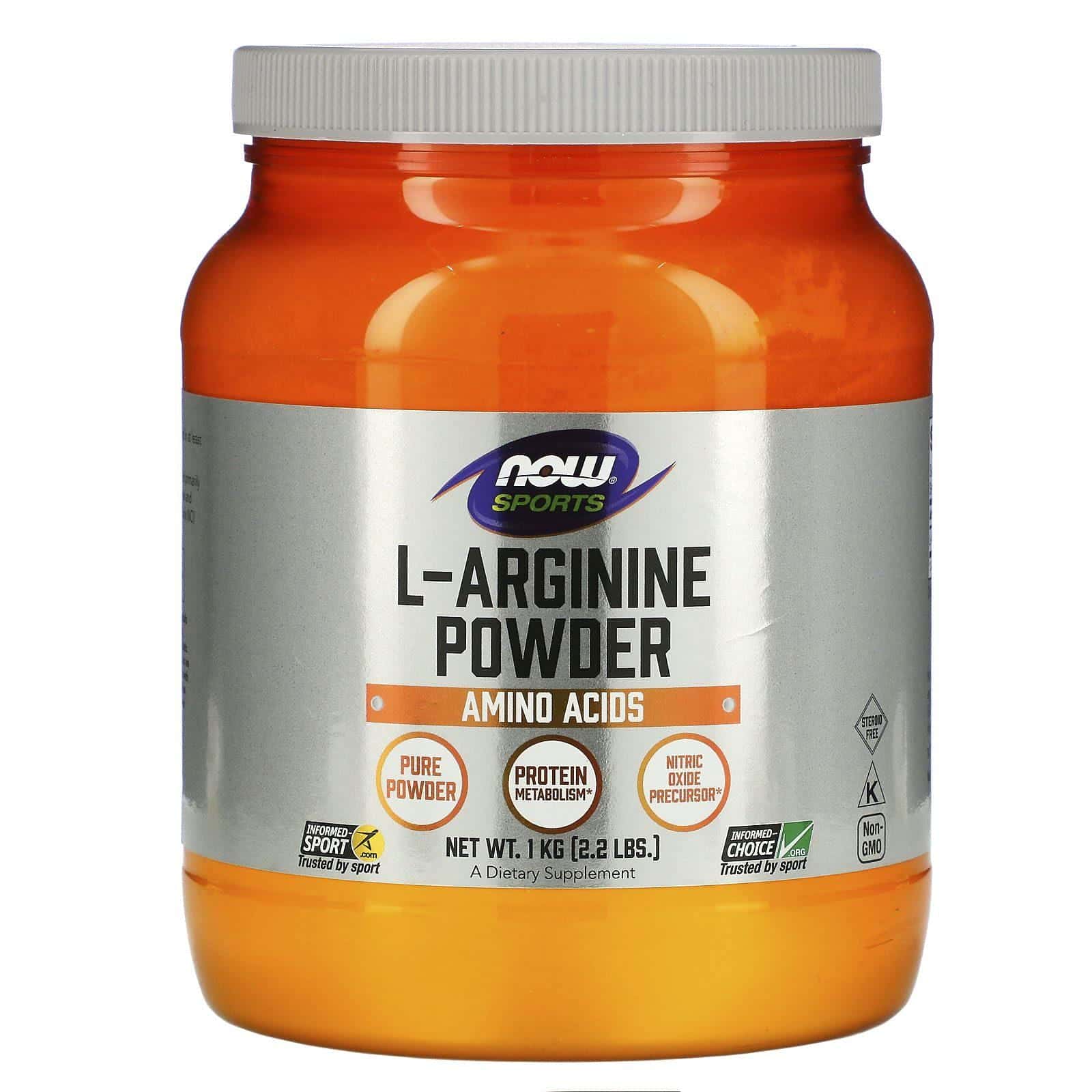 Now Foods, Sports, L-Arginine Powder, 2.2 lbs (1 kg)