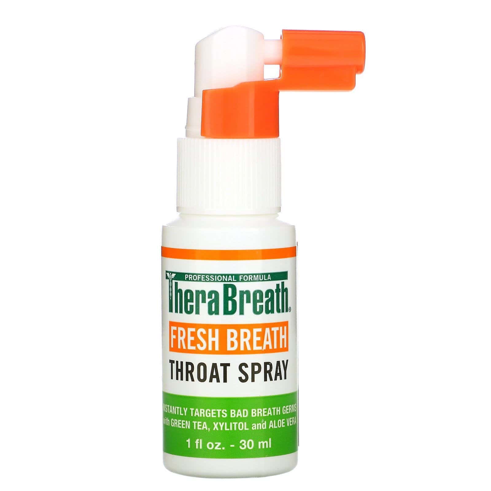 TheraBreath, Aliento Fresco, Spray de Garganta, 1 fl oz (30 ml)