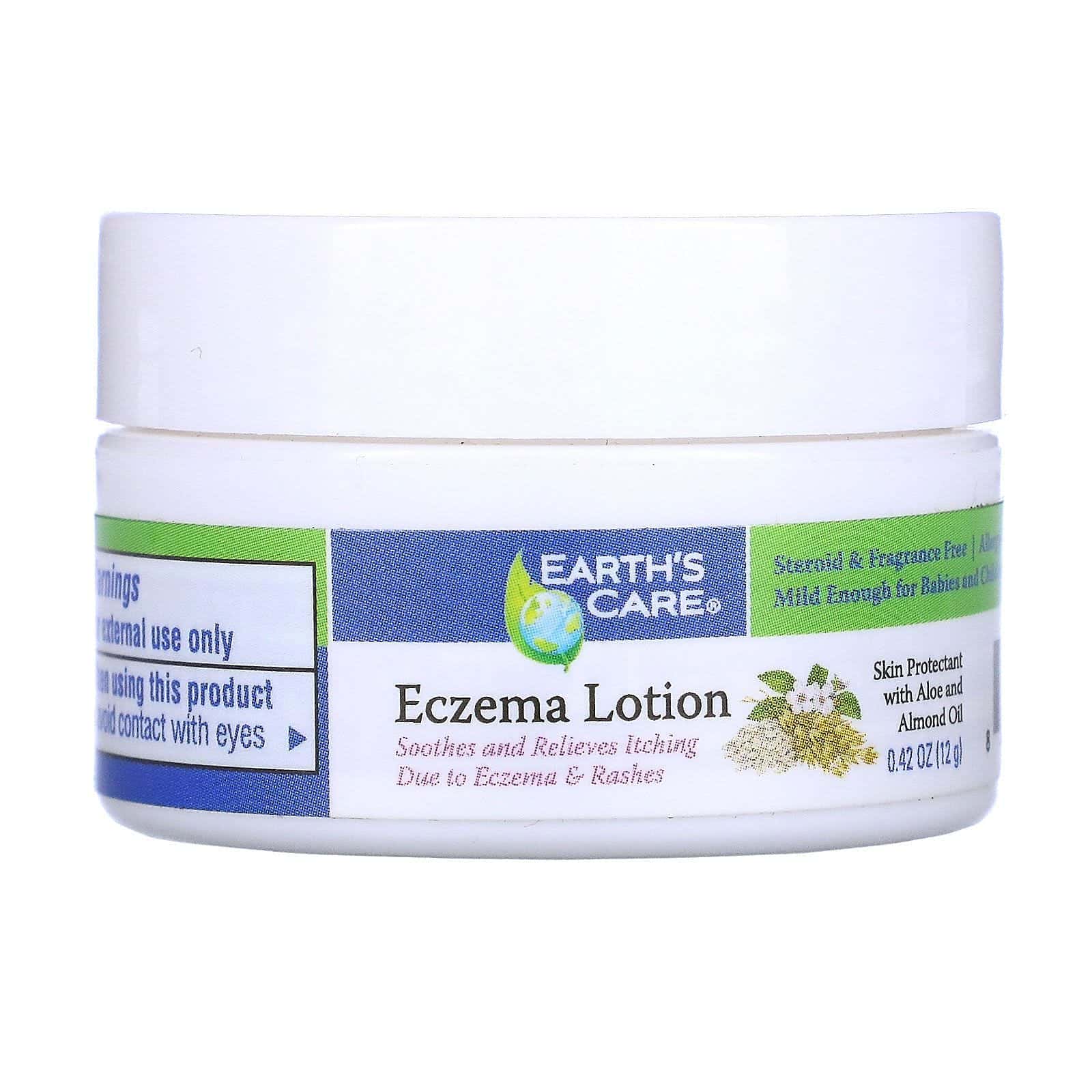 Earth's Care, Loción para el eccema, Avena coloidal al 2 %, 12 g (0,42 oz)
