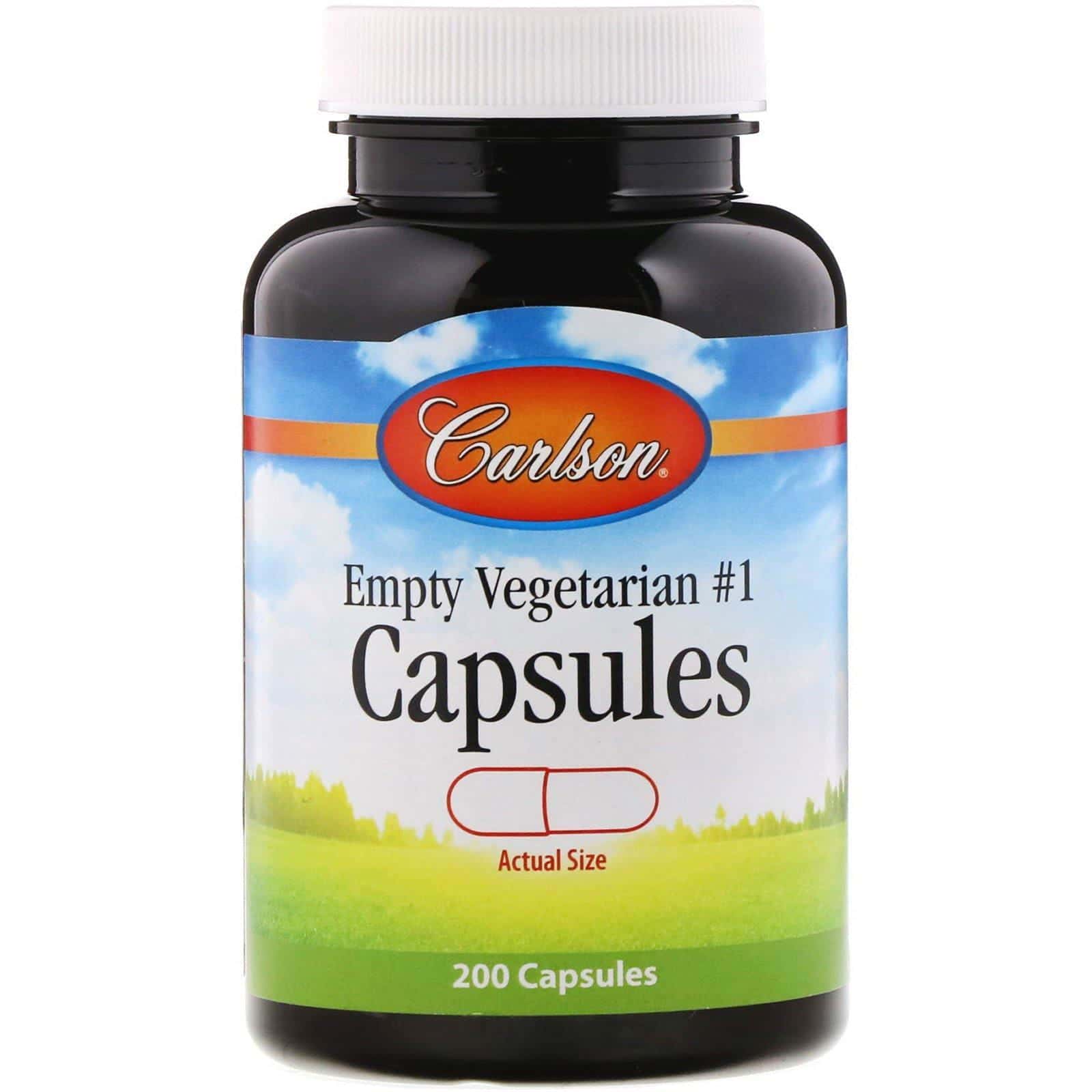 Carlson Labs, Cápsulas Vegetariano relajado nº1, 200 cápsulas