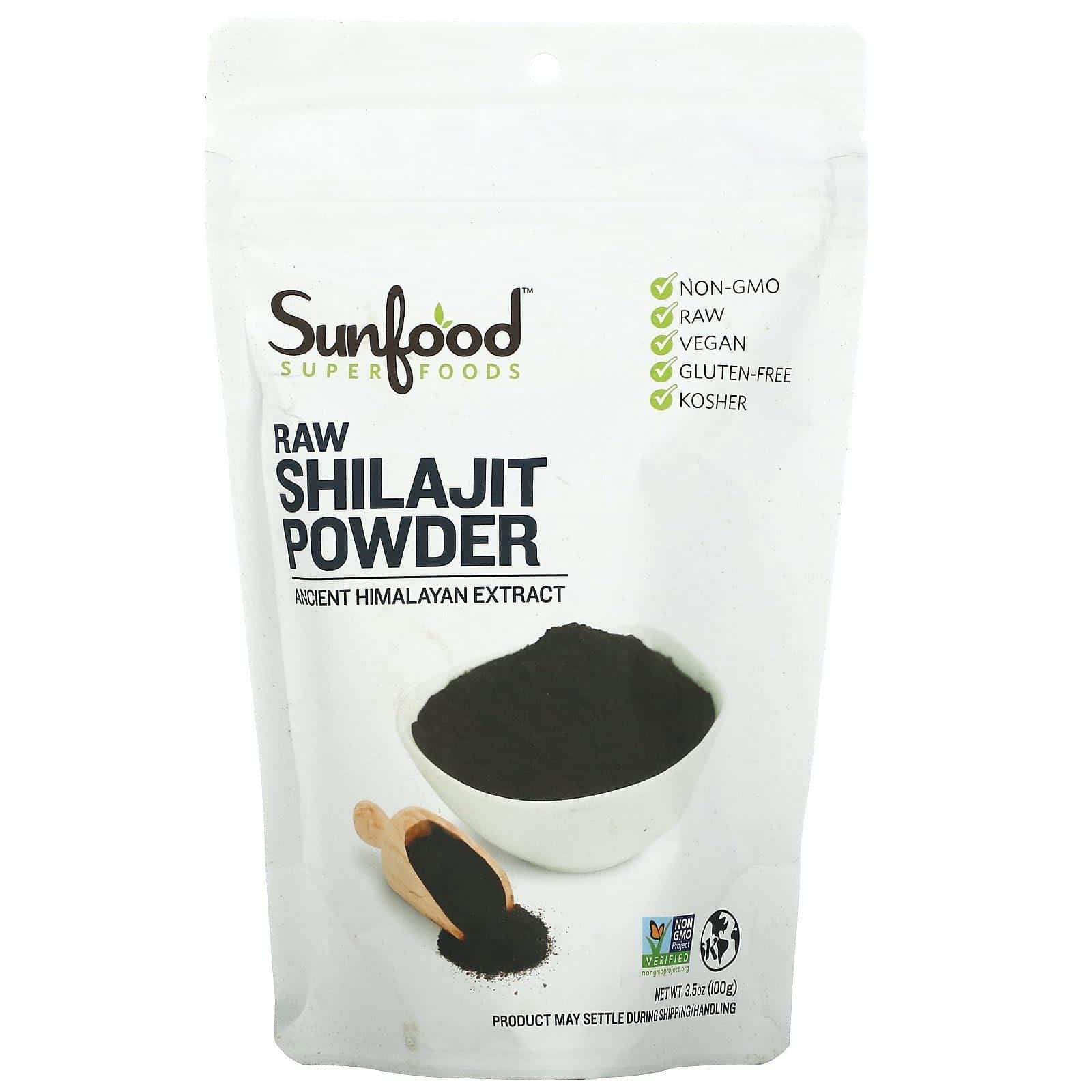 Sunfood, RAW Shilajit Powder, , 3.5 oz (100 g)