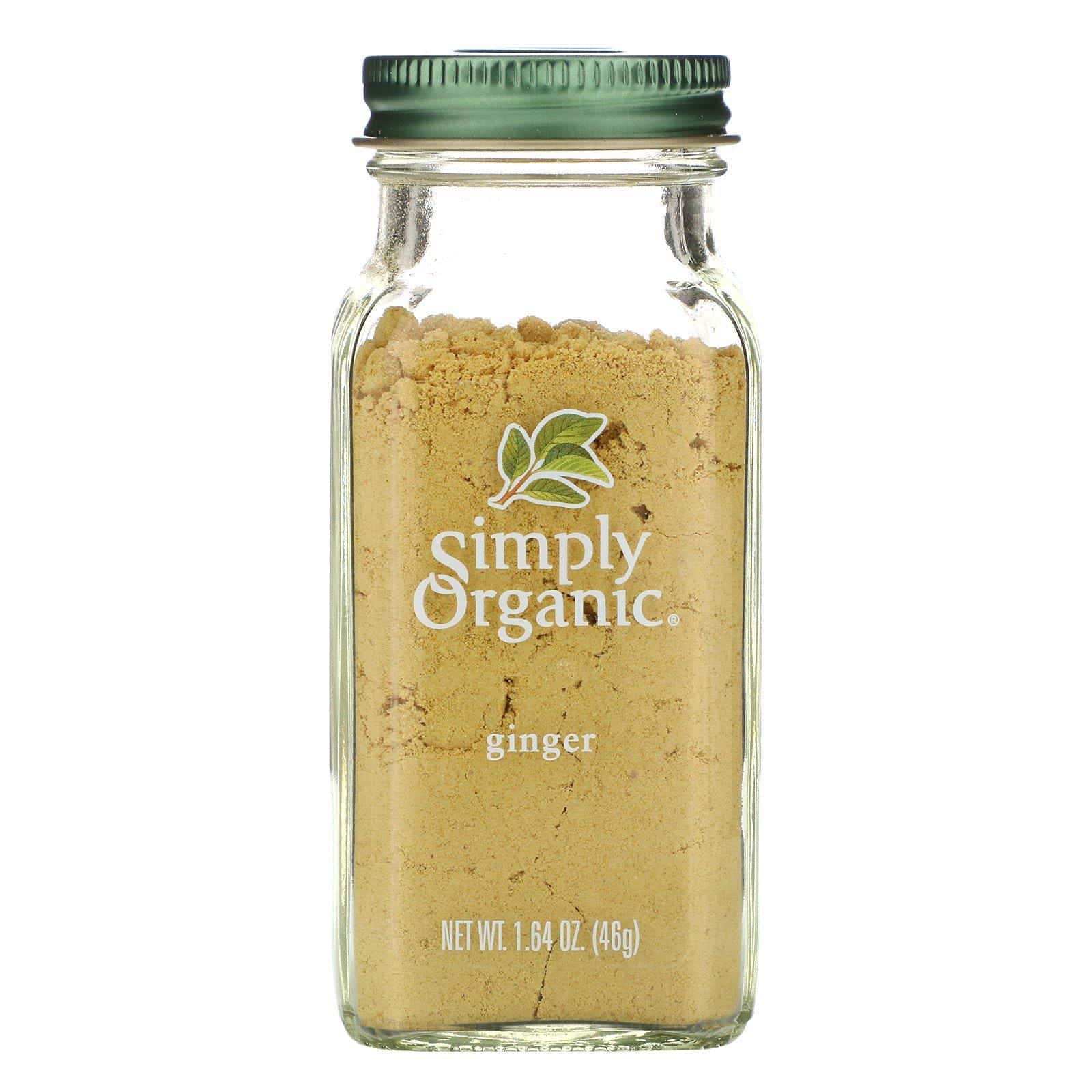 Simply Organic, Jengibre, 1.64 oz (46 g)