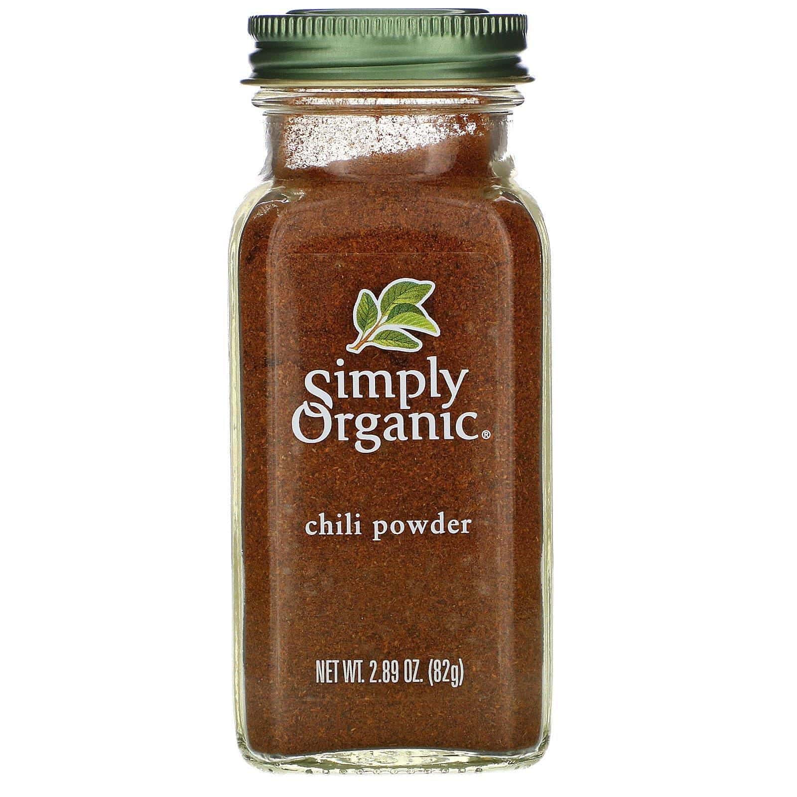 Simply Organic, Chili en Polvo, 2.89 oz (82 g)