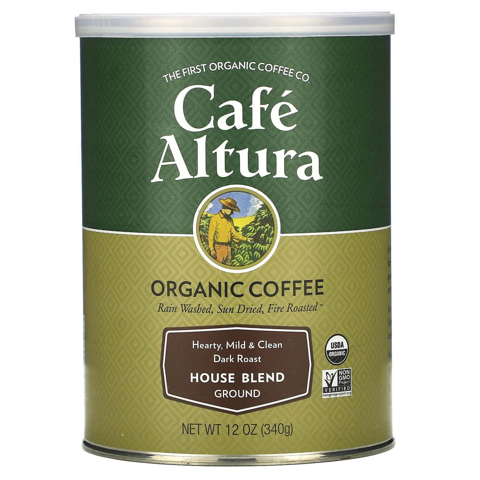 Cafe Altura, Café orgánico, mezcla de la casa, 339 g (12 oz)