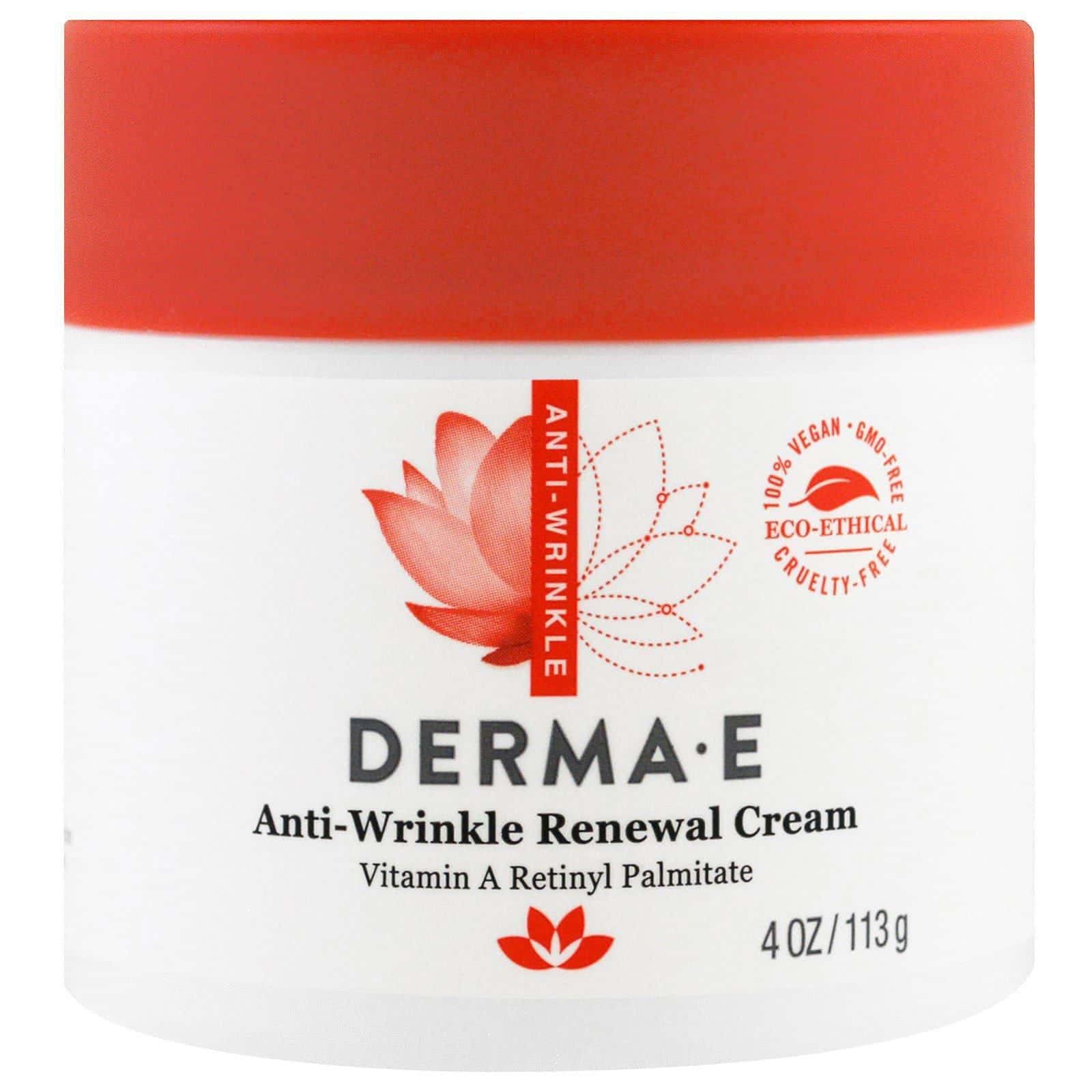 Derma E, Crema restauradora antiarrugas, 4 oz (113 g)