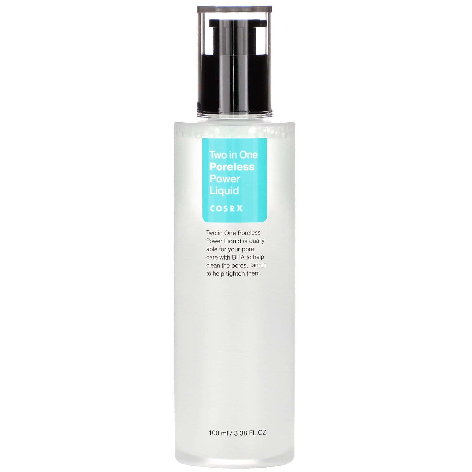 Cosrx, Líquido potente minimizador de poros dos en uno, 3,38 fl oz (100 ml)