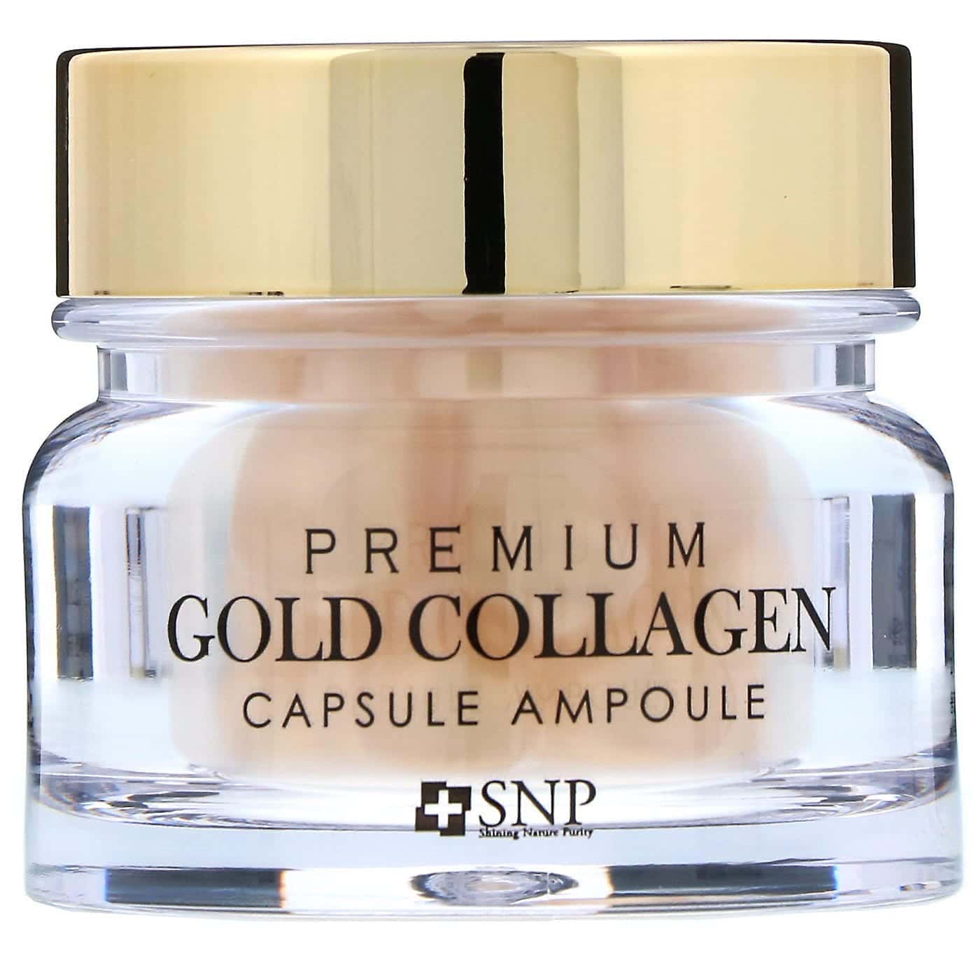 SNP, Ampolla con oro y colágeno premium en cápsulas, 30 cápsulas
