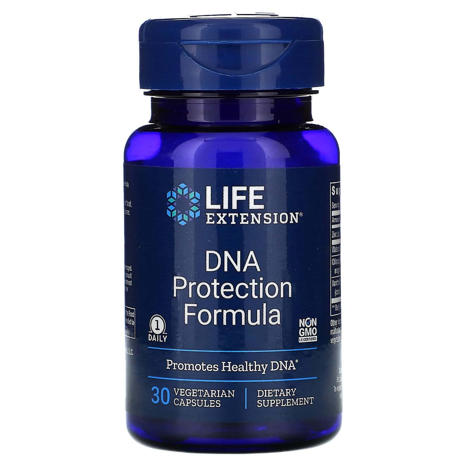 Life Extension, Fórmula para la protección del ADN, 30 cápsulas vegetarianas