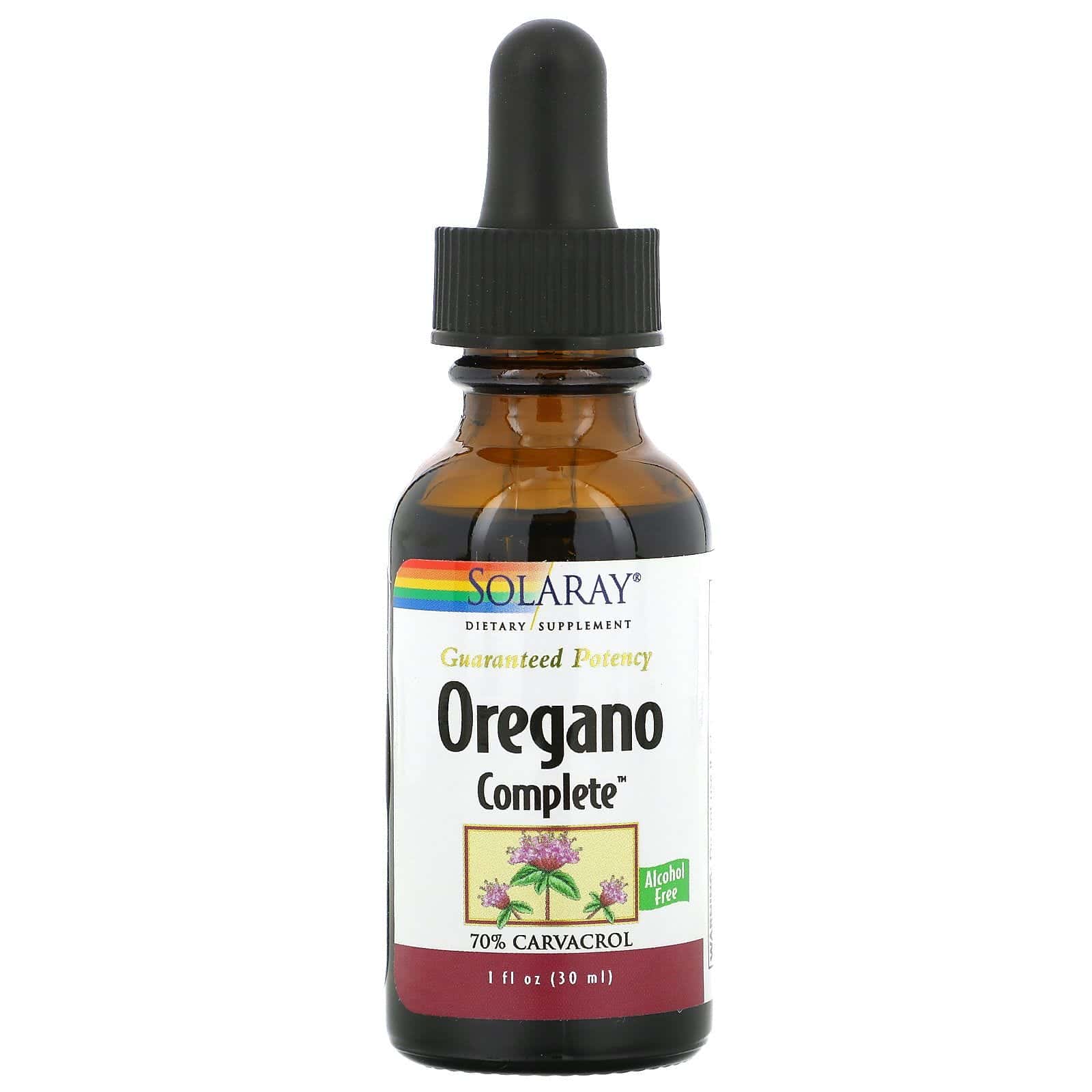 Solaray, Oregano Complete, Suplemento alimentario, 30 ml (1 oz. líq.)