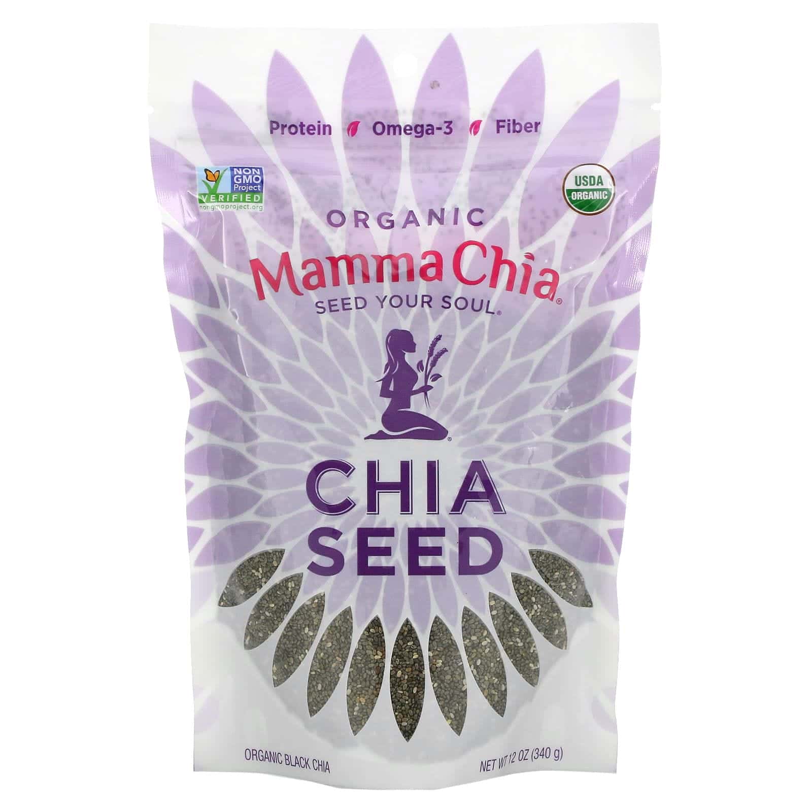 Mamma Chia, Semilla de chía orgánica, 340 g (12 oz)