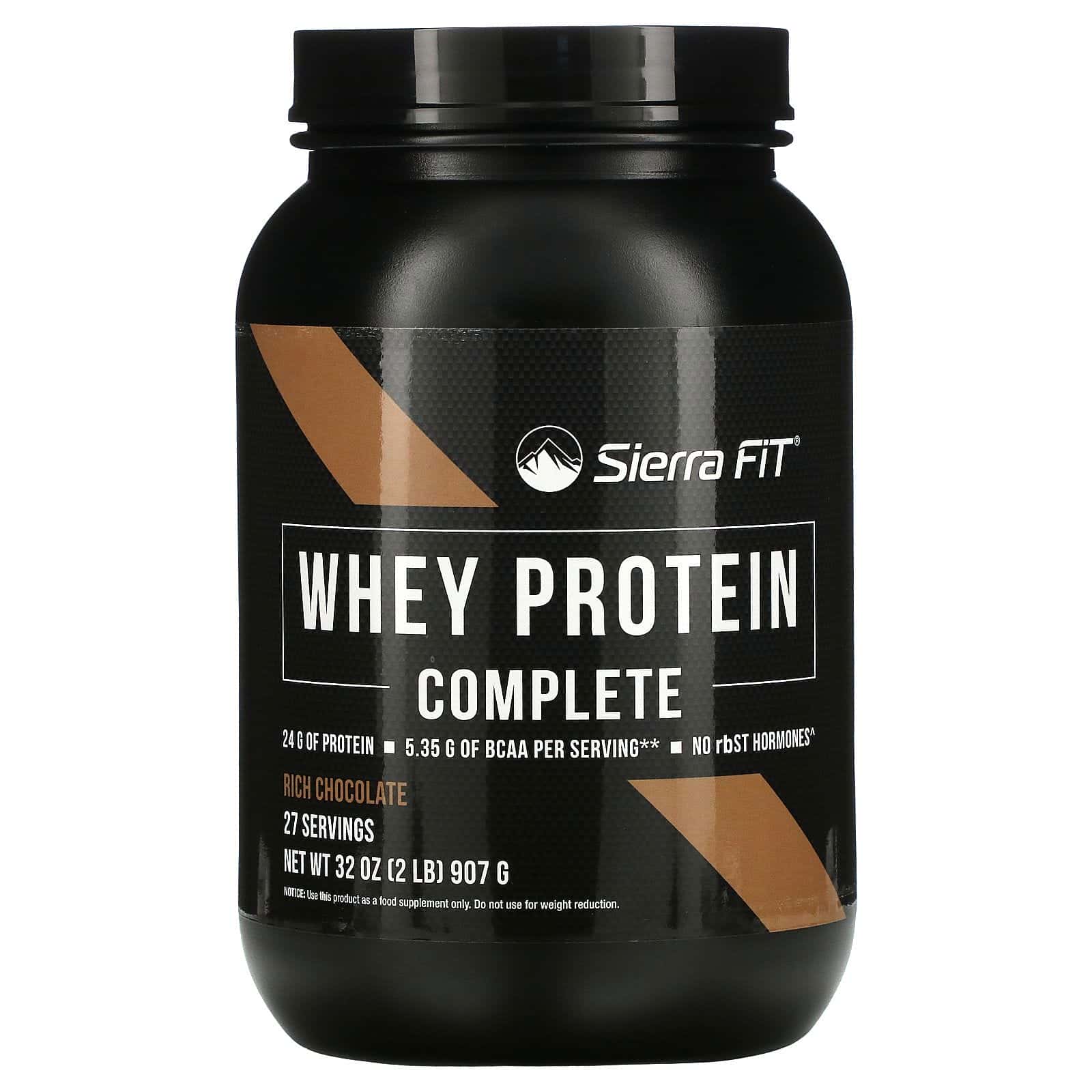Sierra Fit, Whey Protein Complete, Rich Chocolate, 2 lbs (907 g)