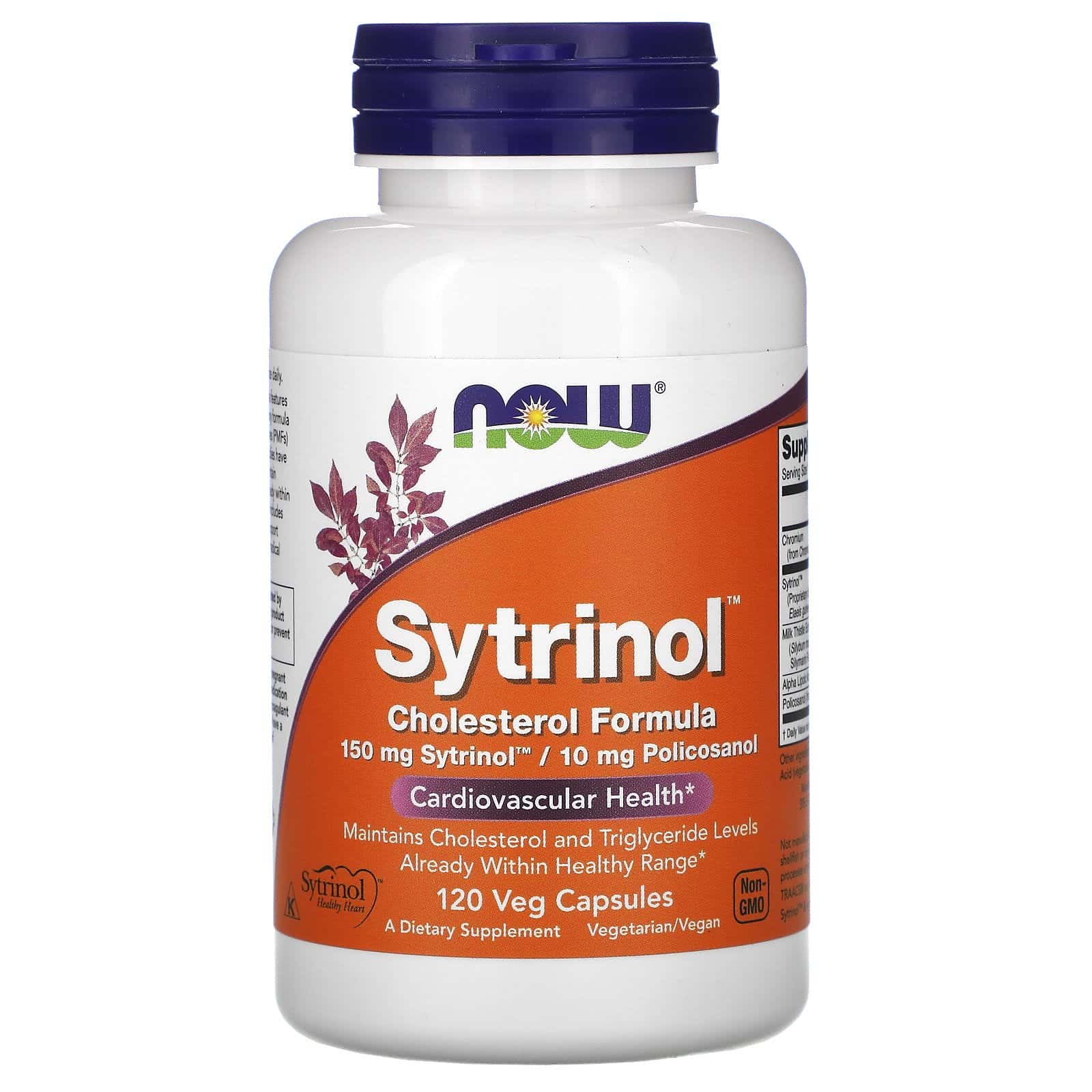 Now Foods, Sytrinol, Fórmula para el colesterol, 120 cápsulas vegetales