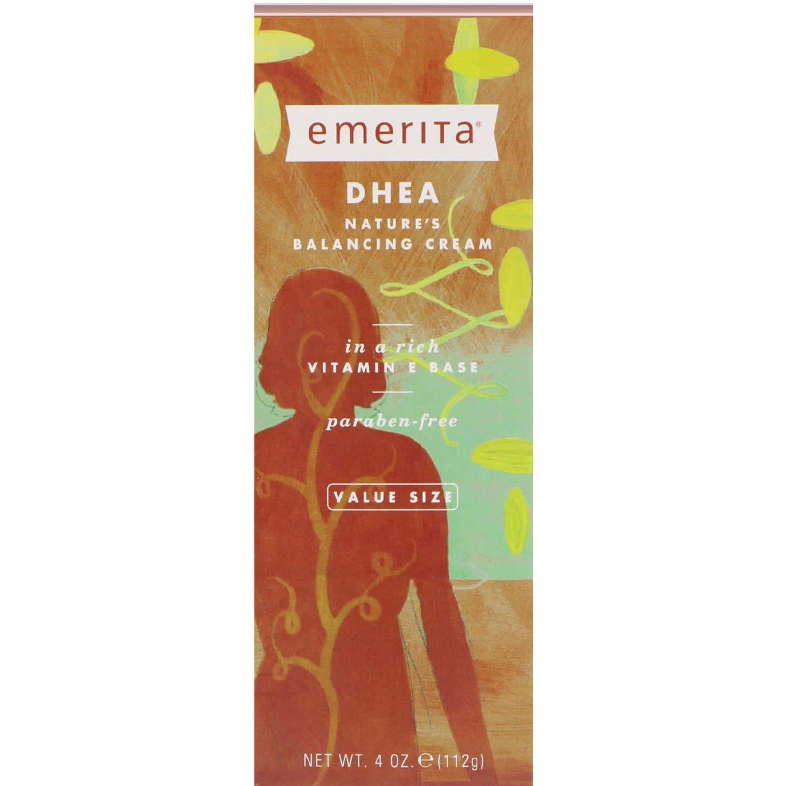Emerita, DHEA, Nature's Balancing Cream, 4 oz (112 g)