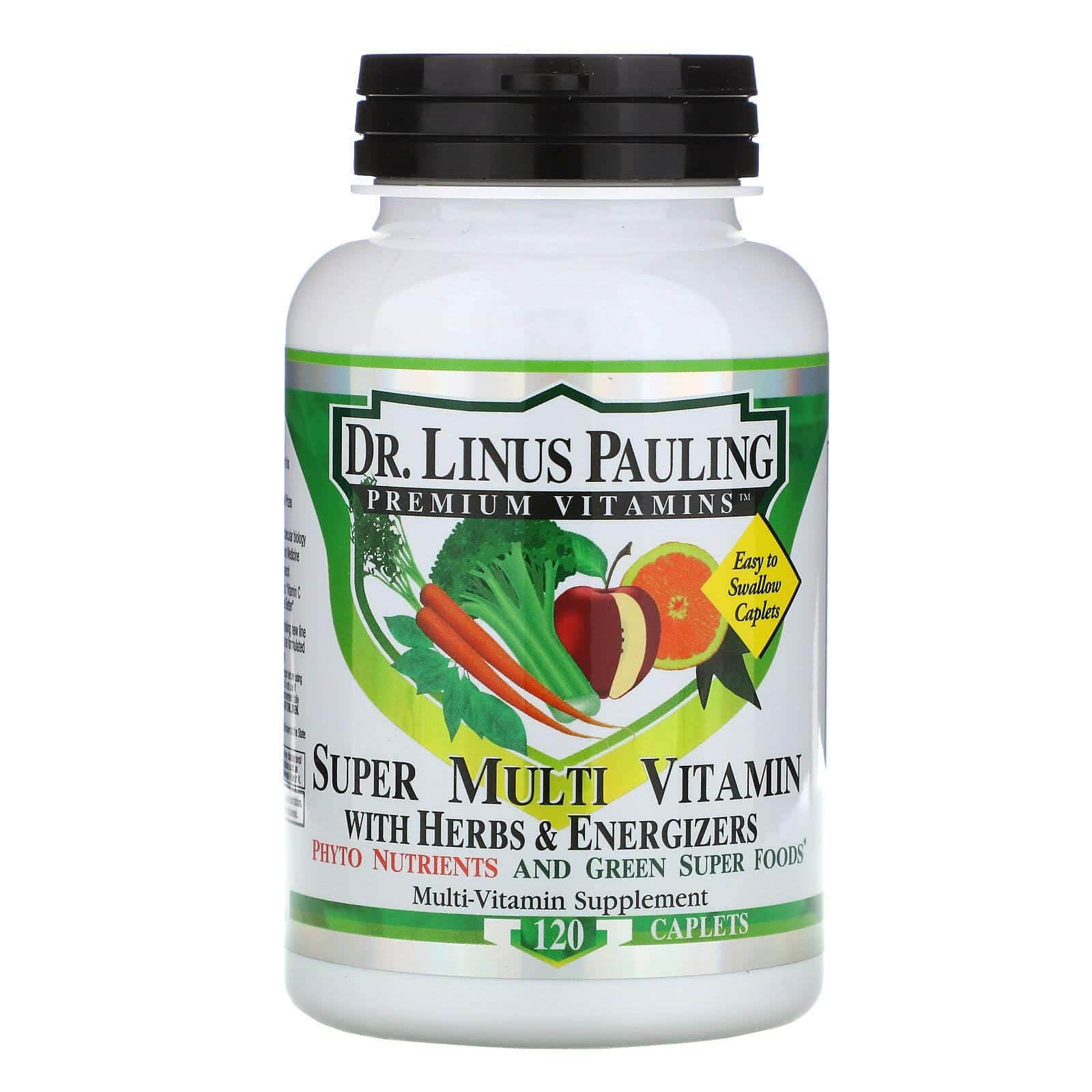 Irwin Naturals, Dr. Linus Pauling, Super Multi Vitamin with Herbs & Energizers, 120 Caplets
