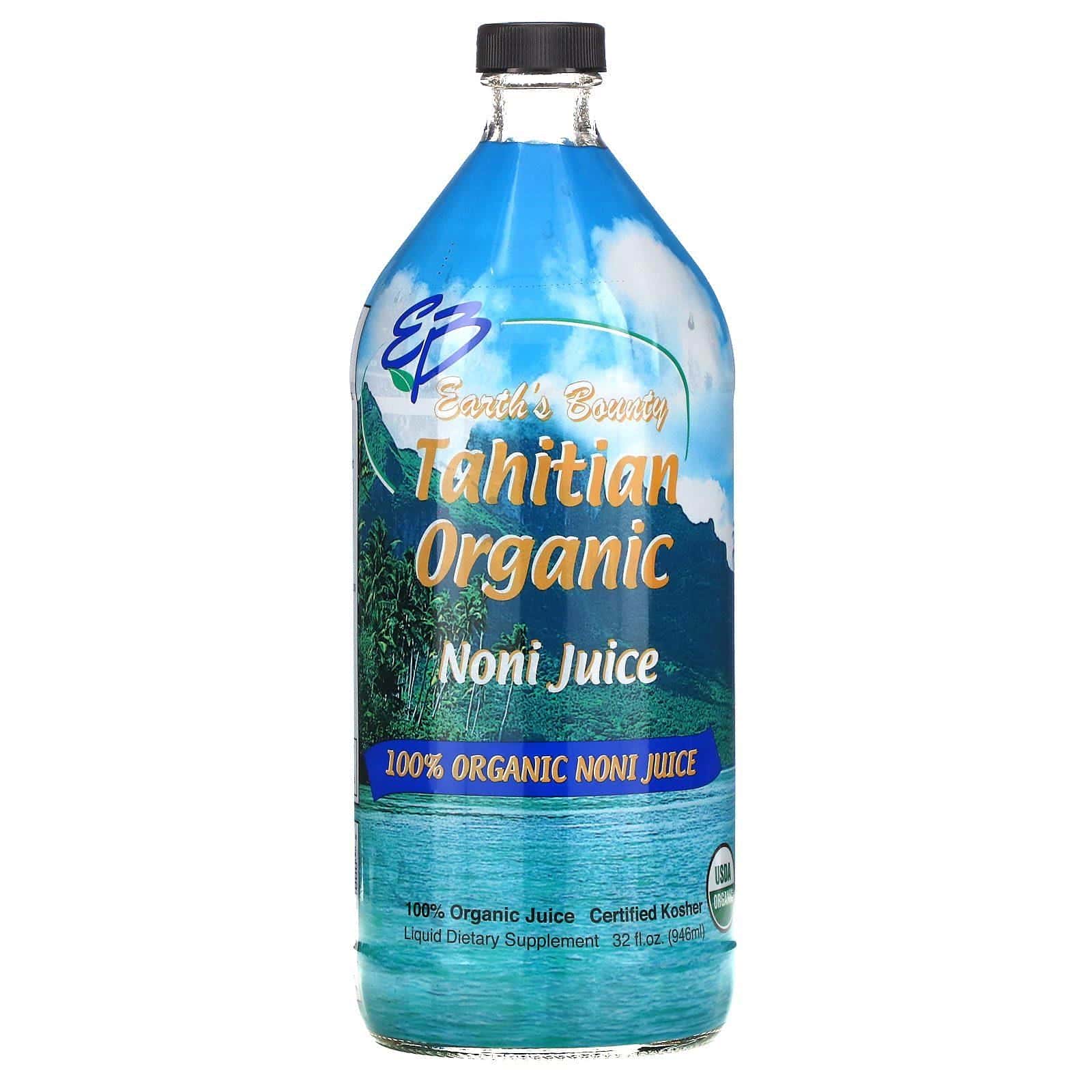 Earth's Bounty, Jugo de Noni Orgánico de Tahití, 32 fl oz (946 ml)